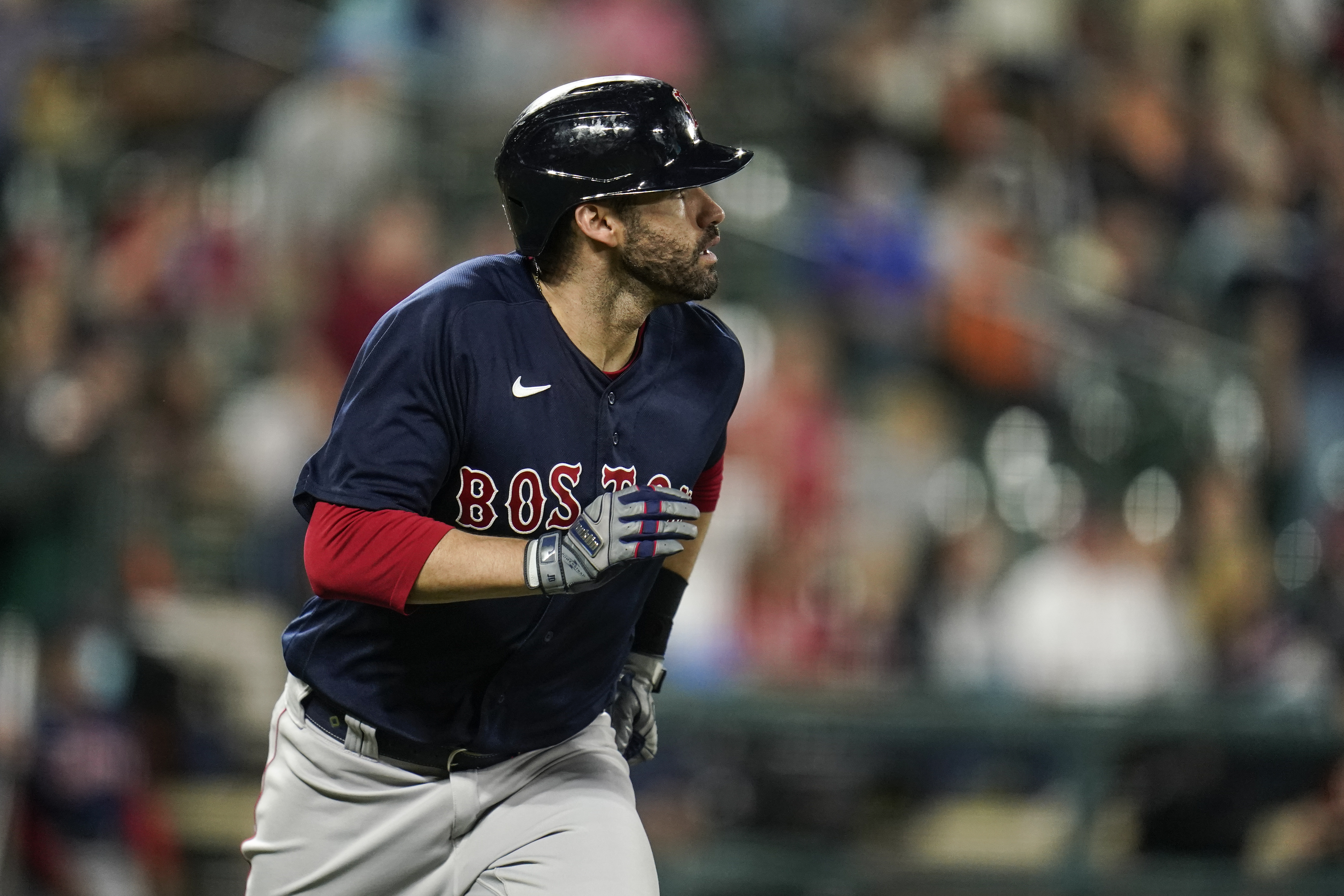 J.D. Martinez Left Off Red Sox Roster for Wild Card Game vs