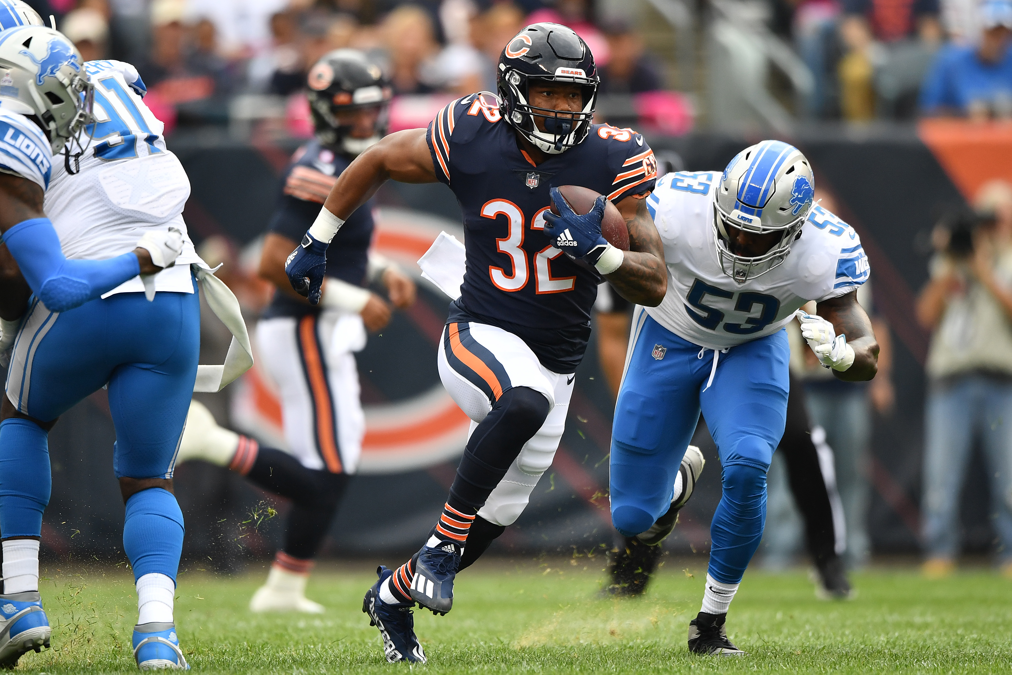 NFL: Montgomery's knee injury means uncertainty for Chicago Bears' offense