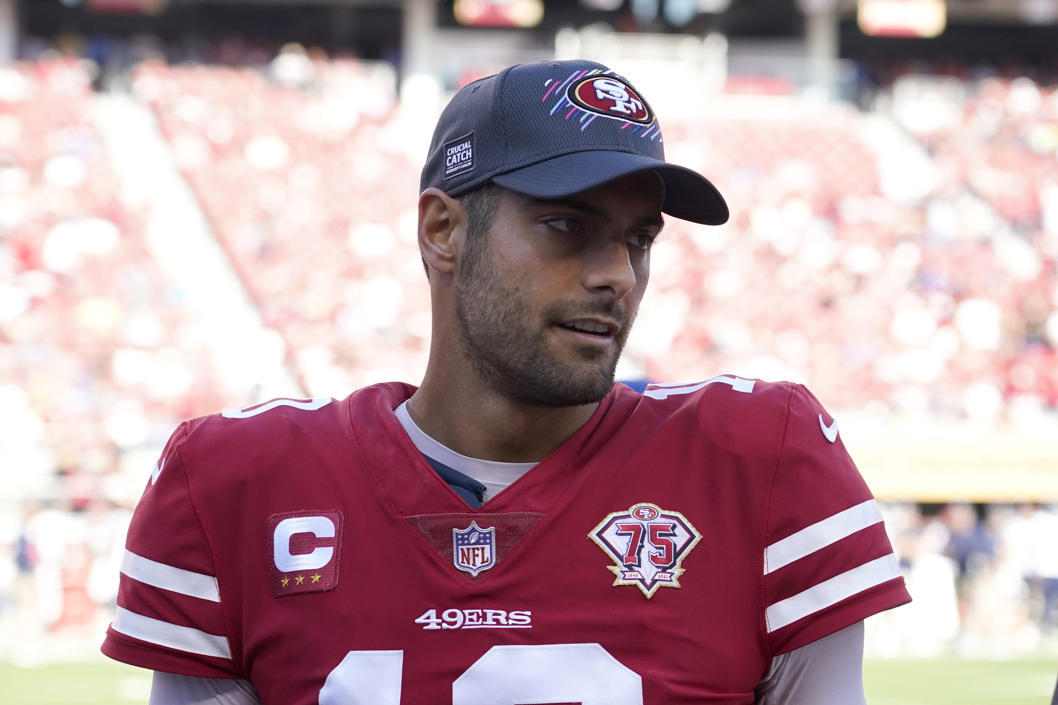 San Francisco 49ers 38-10 Arizona Cardinals: Jimmy Garoppolo