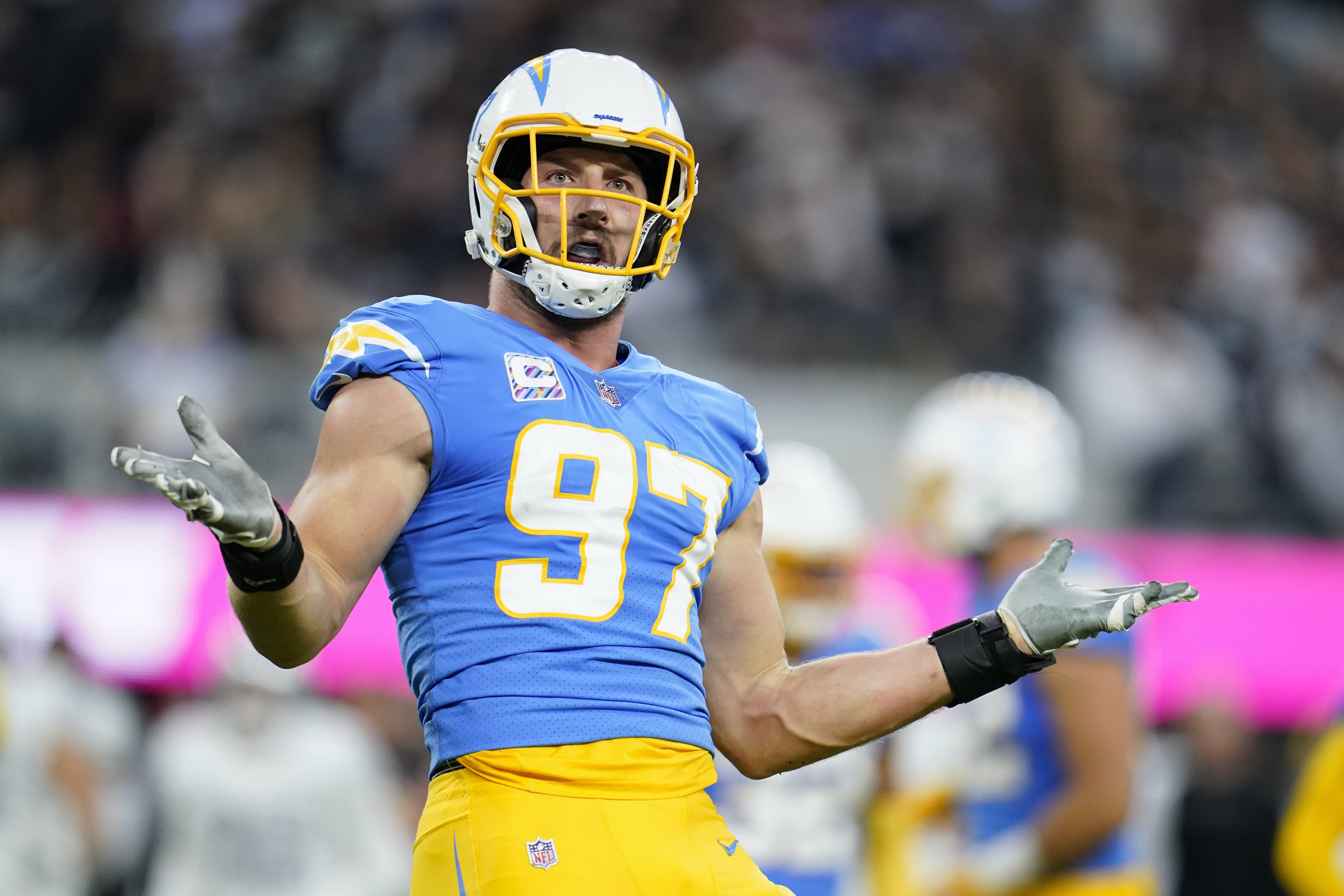 Joey Bosa Calls Referees 'Really Pathetic' After Chargers Win vs. Raiders  on MNF, News, Scores, Highlights, Stats, and Rumors