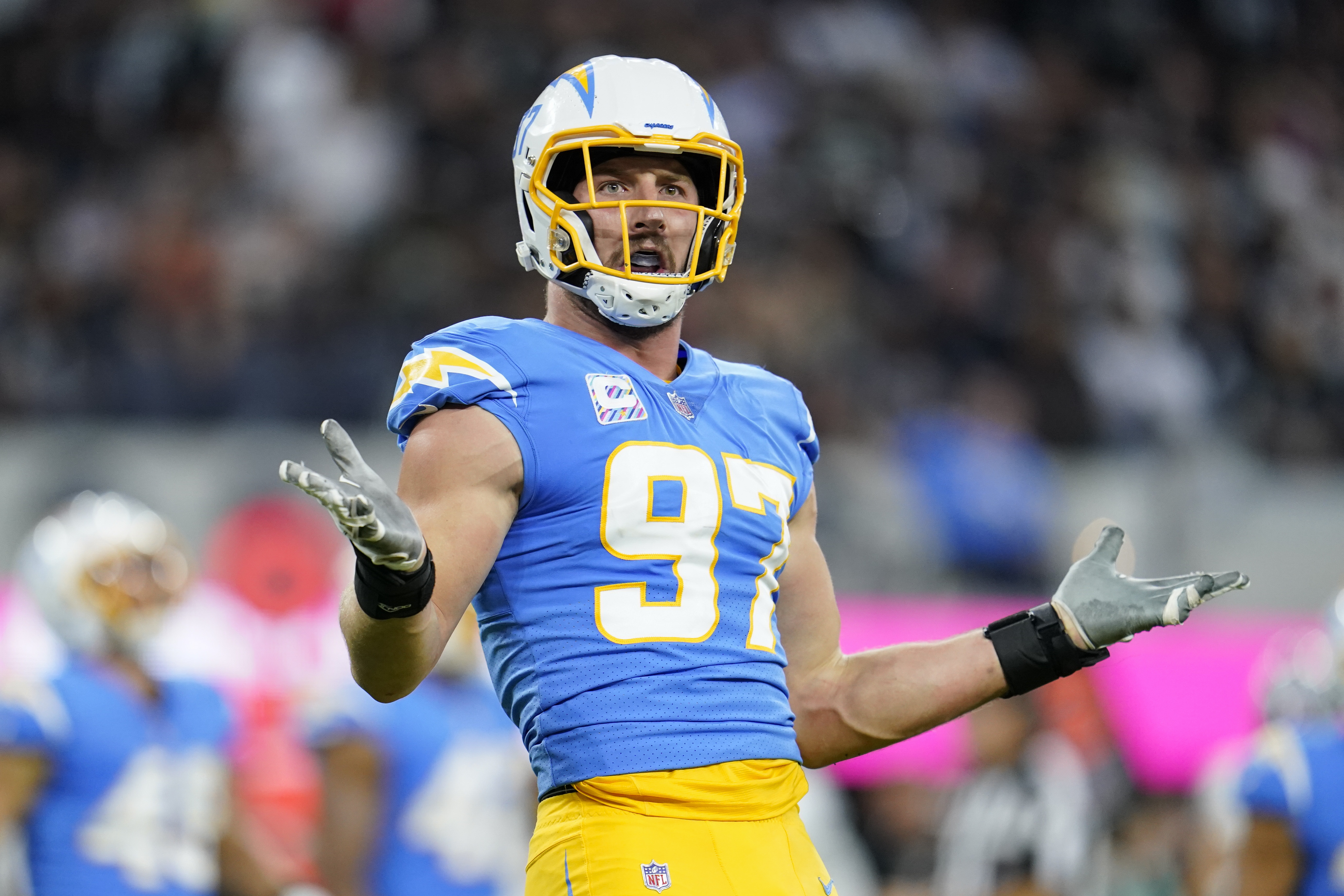 Chargers' Joey Bosa Reportedly Fined $29K for Unsportsmanlike Conduct vs. Raiders | News, Scores, Highlights, Stats, and Rumors | Bleacher Report