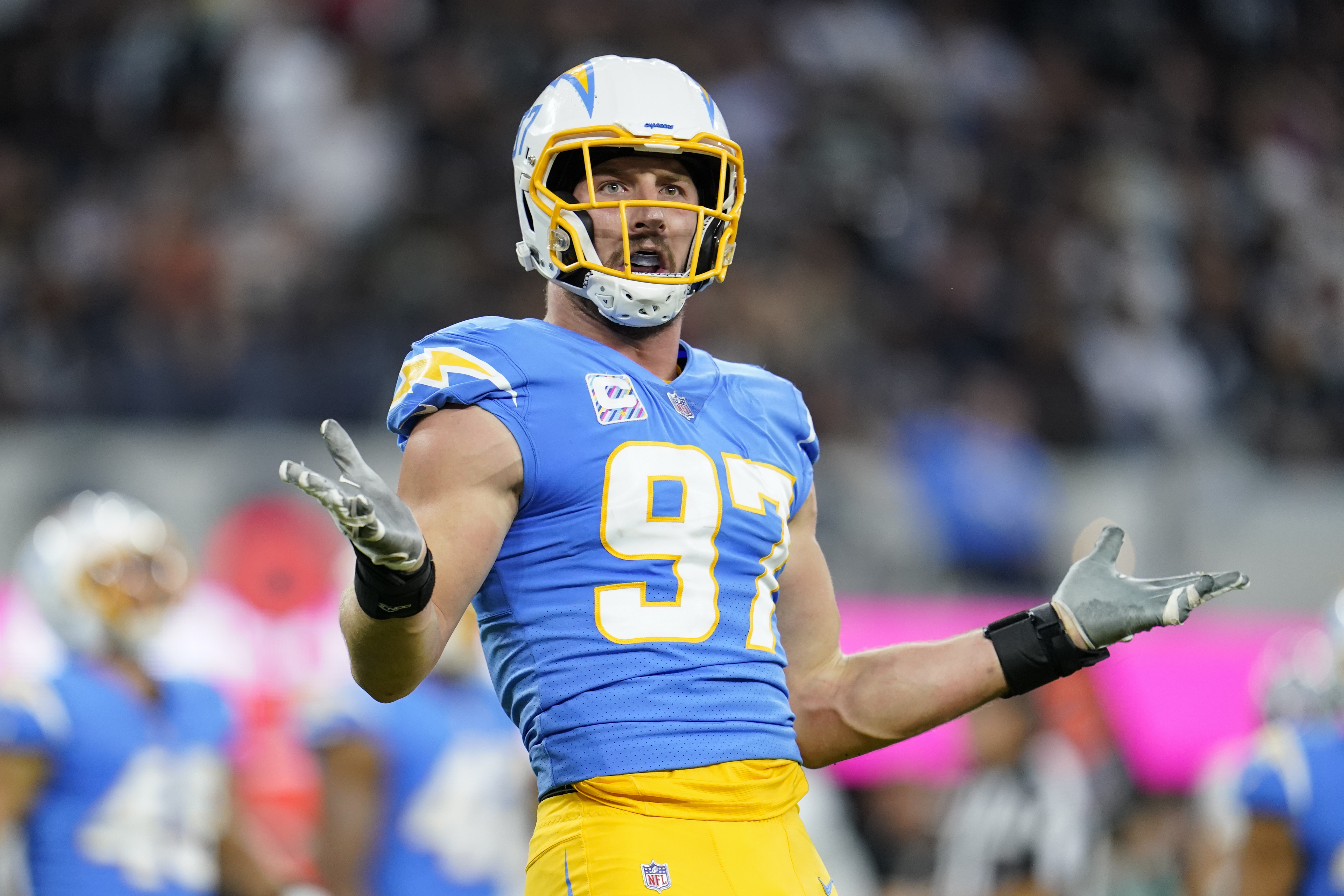 Chargers' Joey Bosa Reportedly Fined $29K for Unsportsmanlike Conduct vs.  Raiders, News, Scores, Highlights, Stats, and Rumors