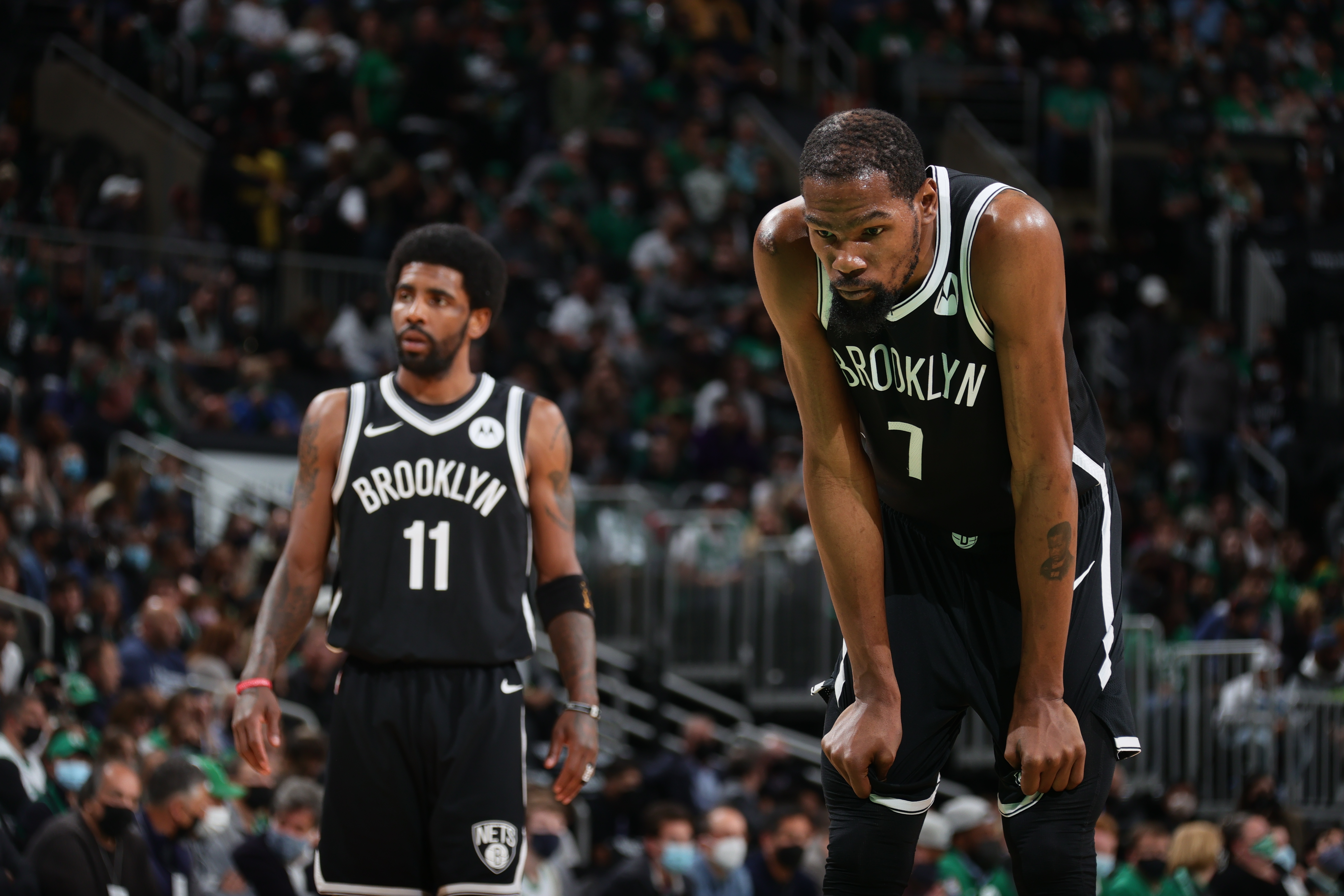 Kevin Durant says Nets lost their 'identity' without Kyrie Irving and the  trade was 'tough to stomach' 