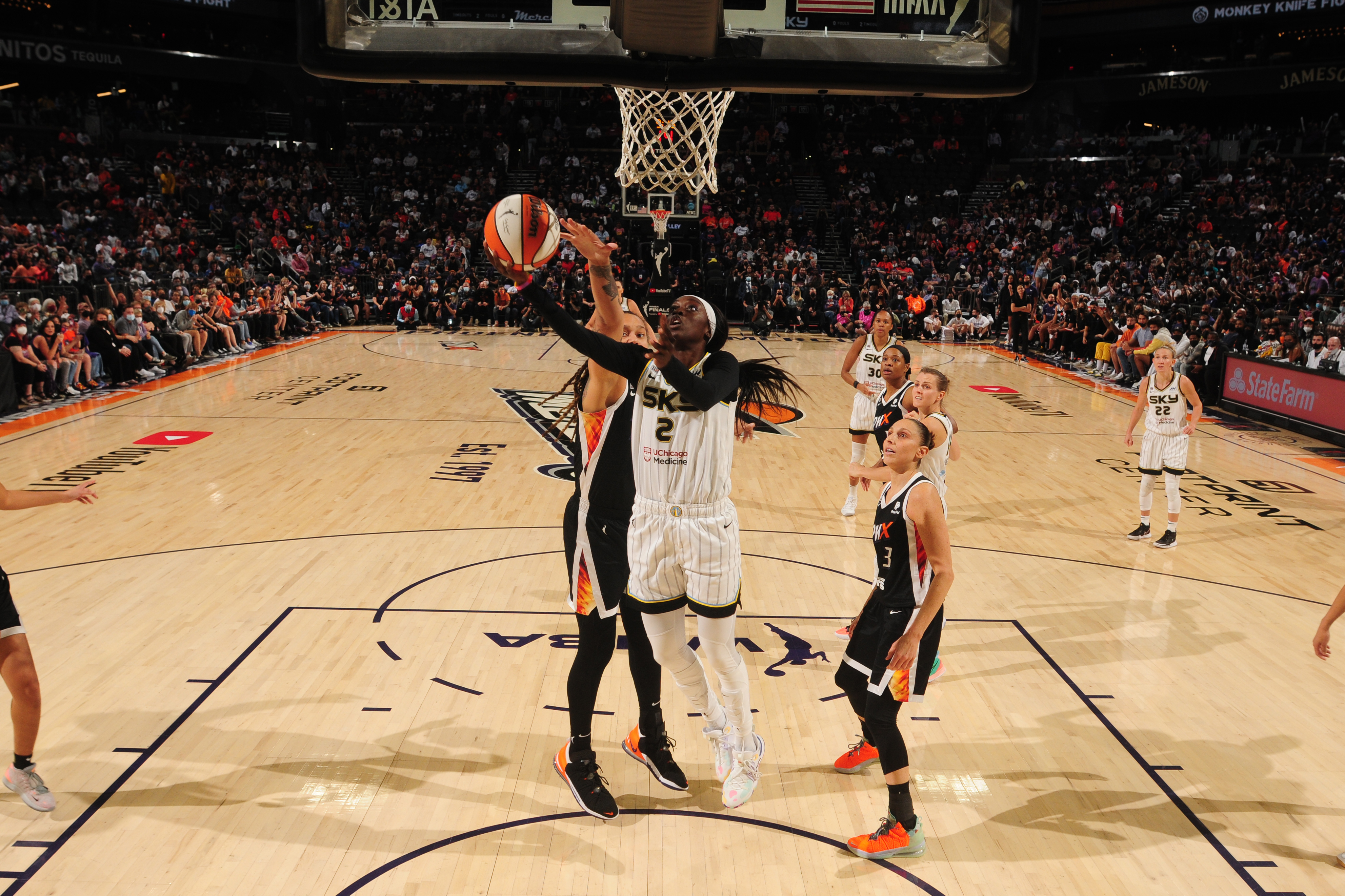 WNBA: Kahleah Copper again excels as Sky defeat Mercury - Swish Appeal