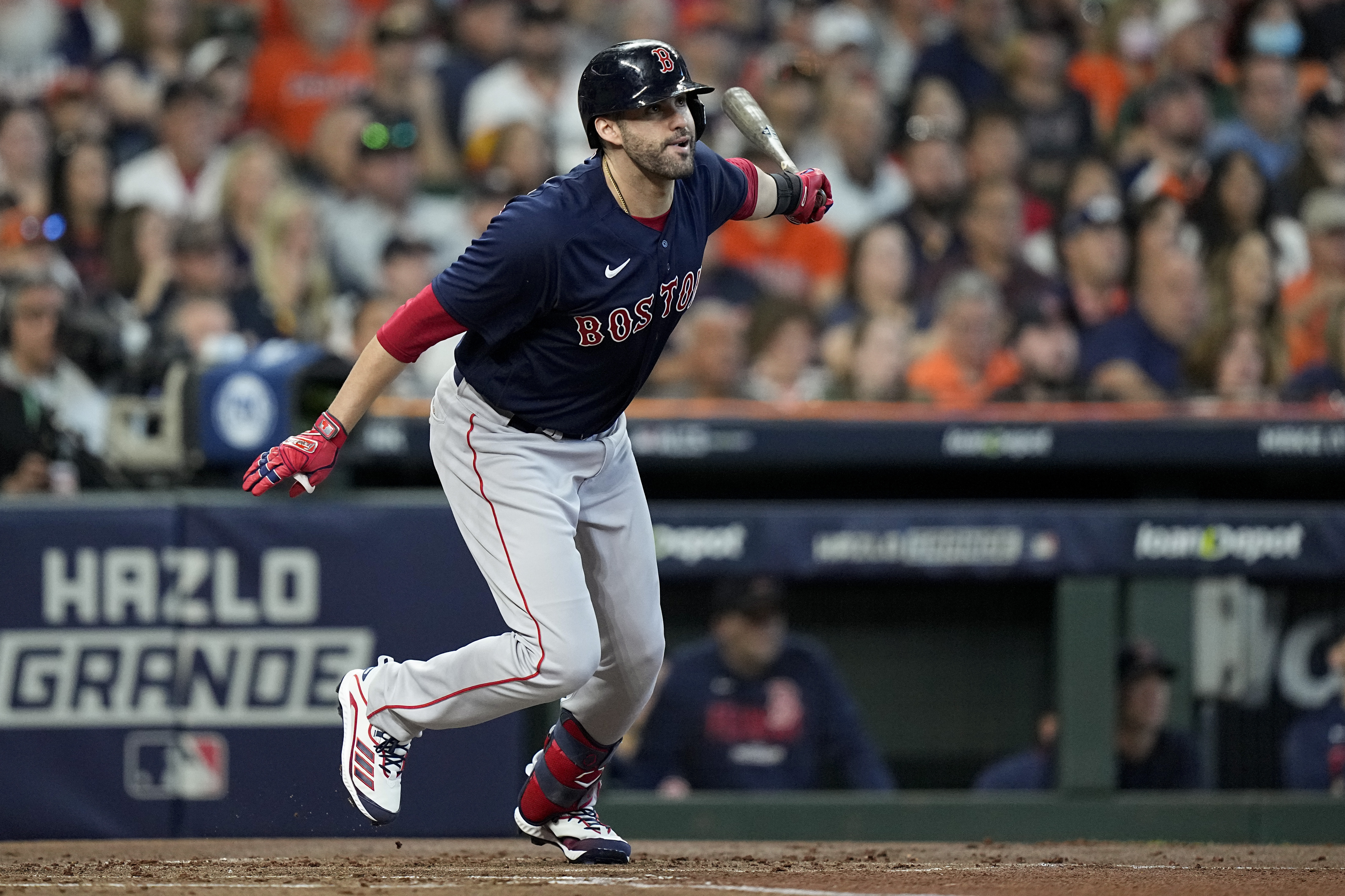 Boston hits 2 grand slams to even ALCS with Astros