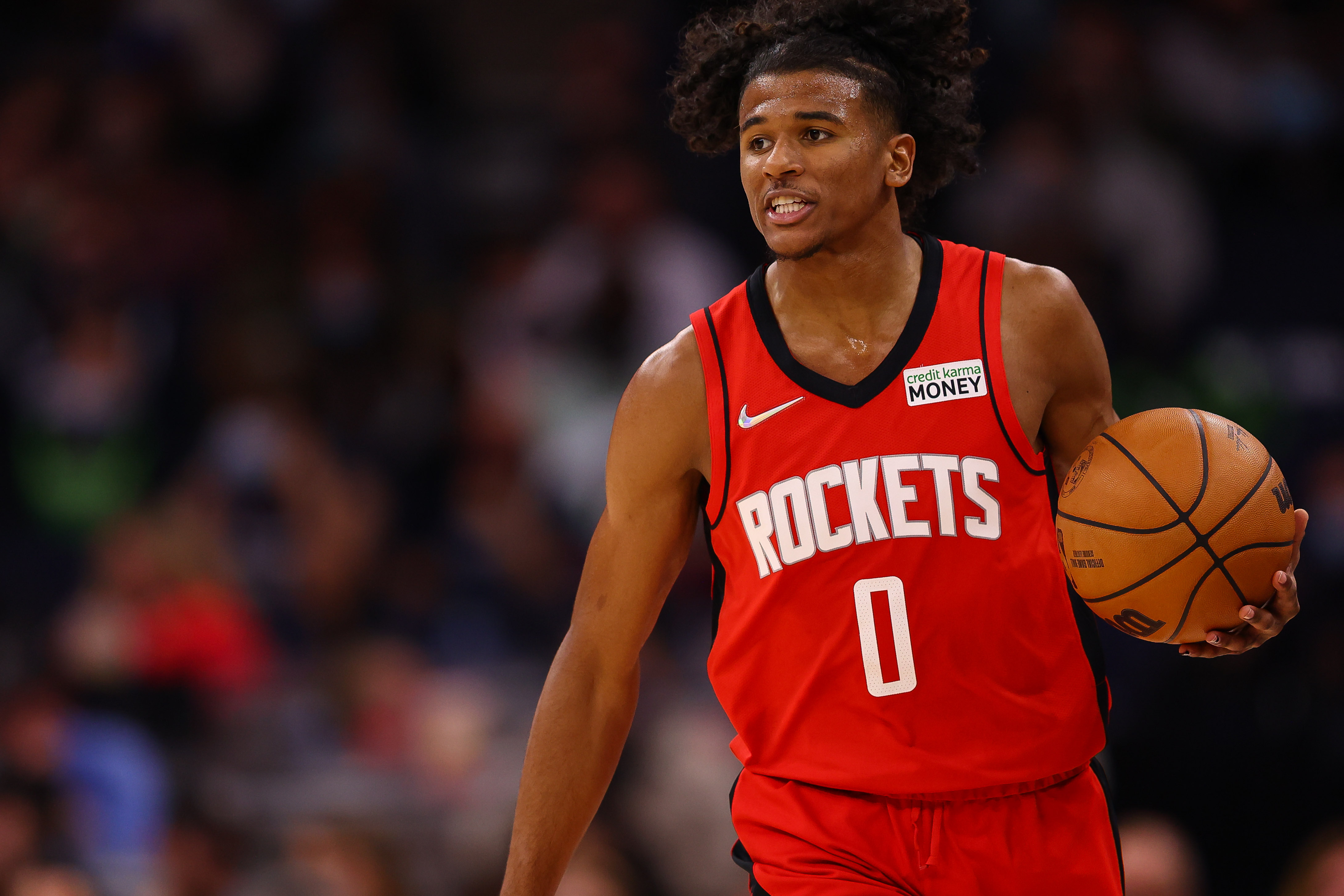 Houston Rockets rookie guard Jalen Green a href.