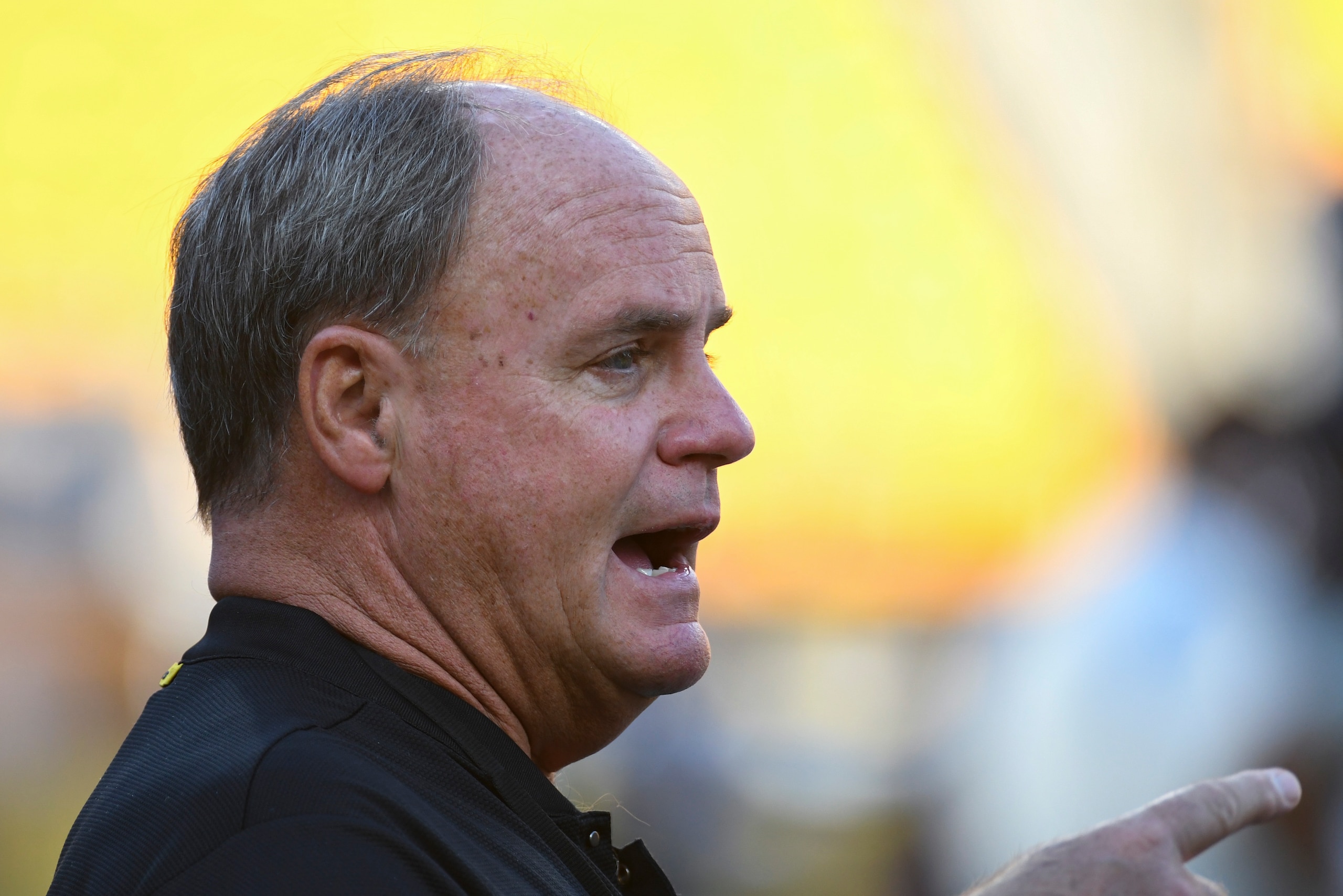 Pittsburgh Steelers General Manger Kevin Colbert before an NFL preseason football game against the Detroit Lions, Saturday, Aug. 21, 2021, in Pittsburgh. (AP Photo/Fred Vuich)