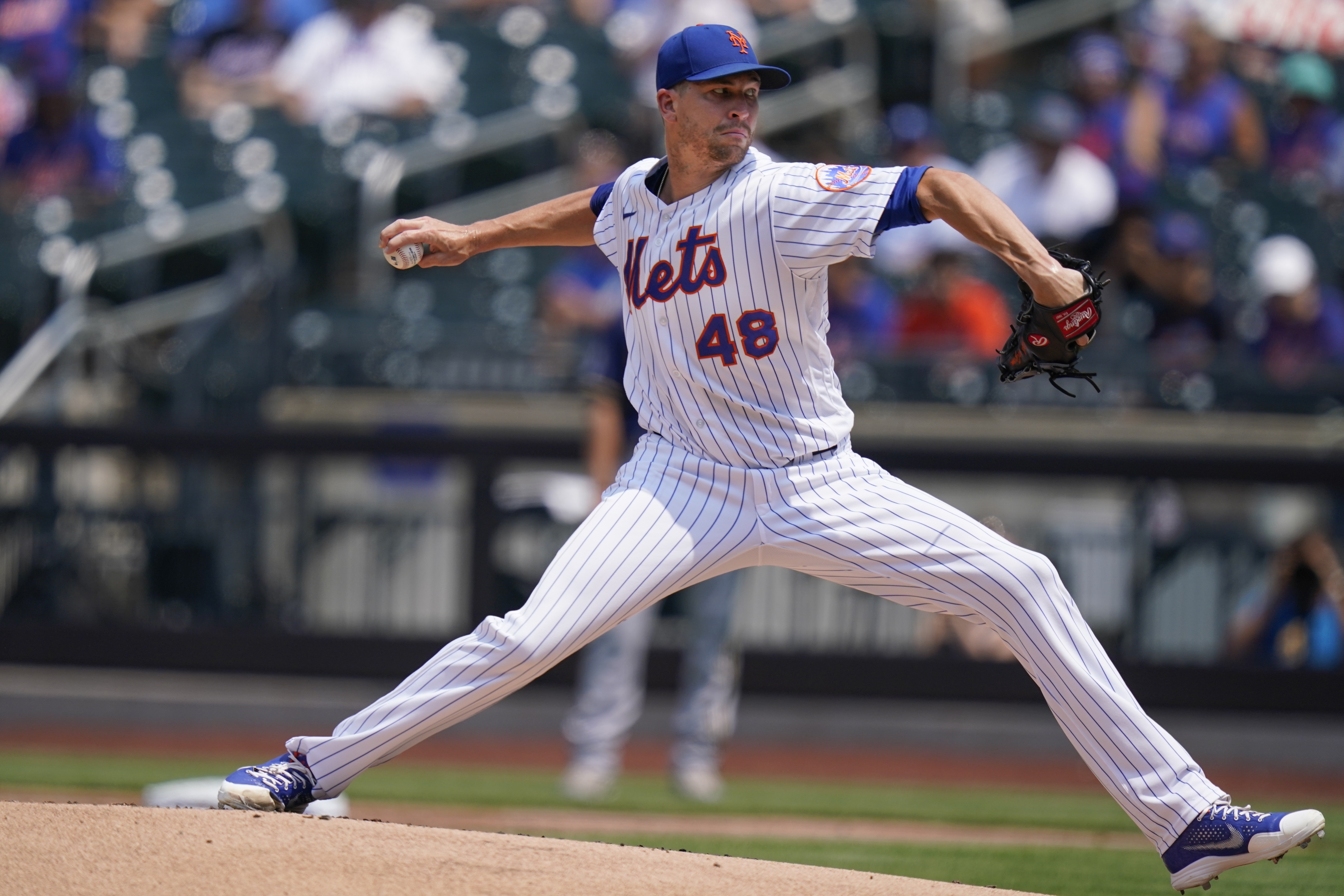 Jacob deGrom injury update: Mets ace suffers setback with forearm issue;  likely out until September 