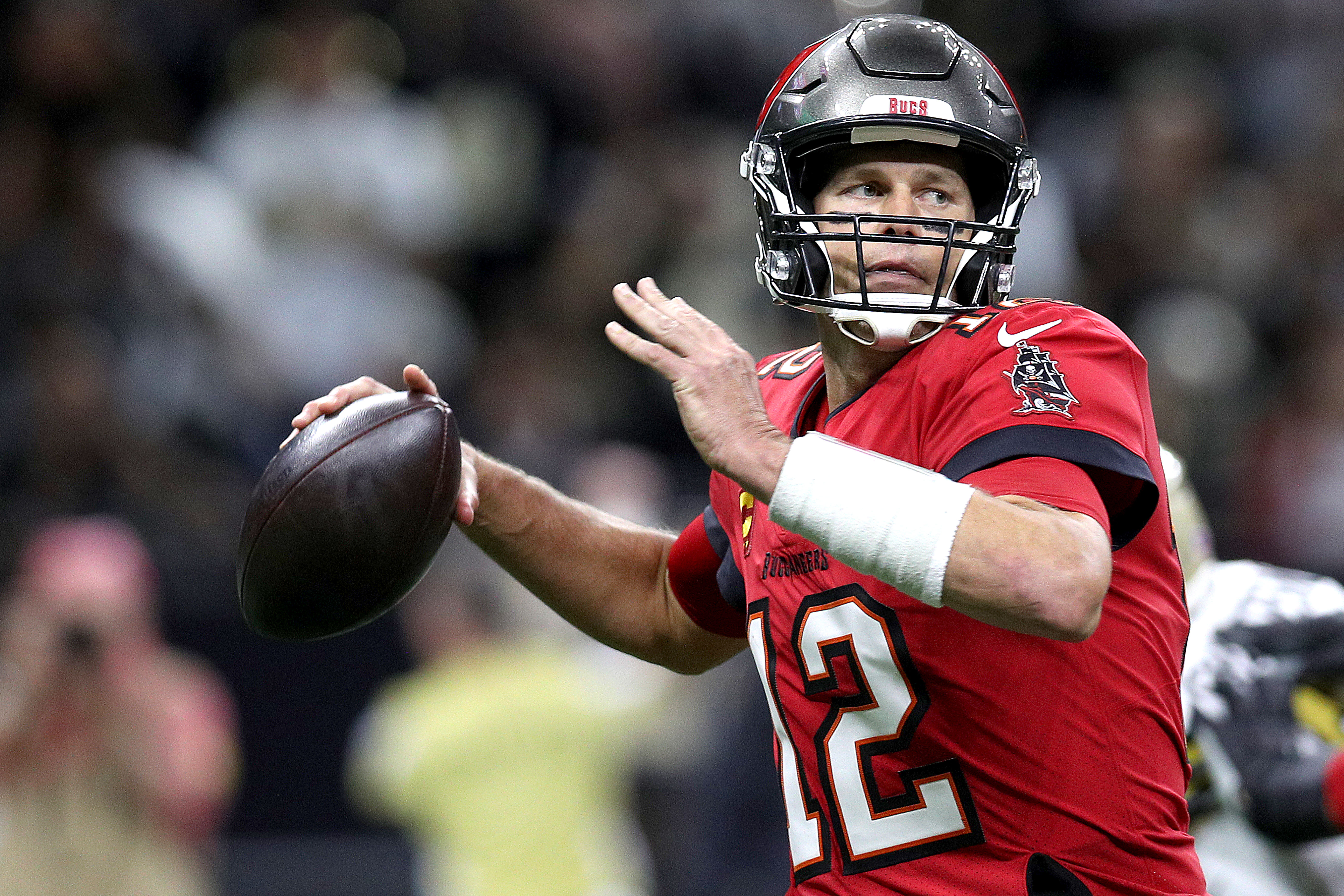 NFL Fines Tom Brady $11K for Kicking Falcons' Grady Jarrett