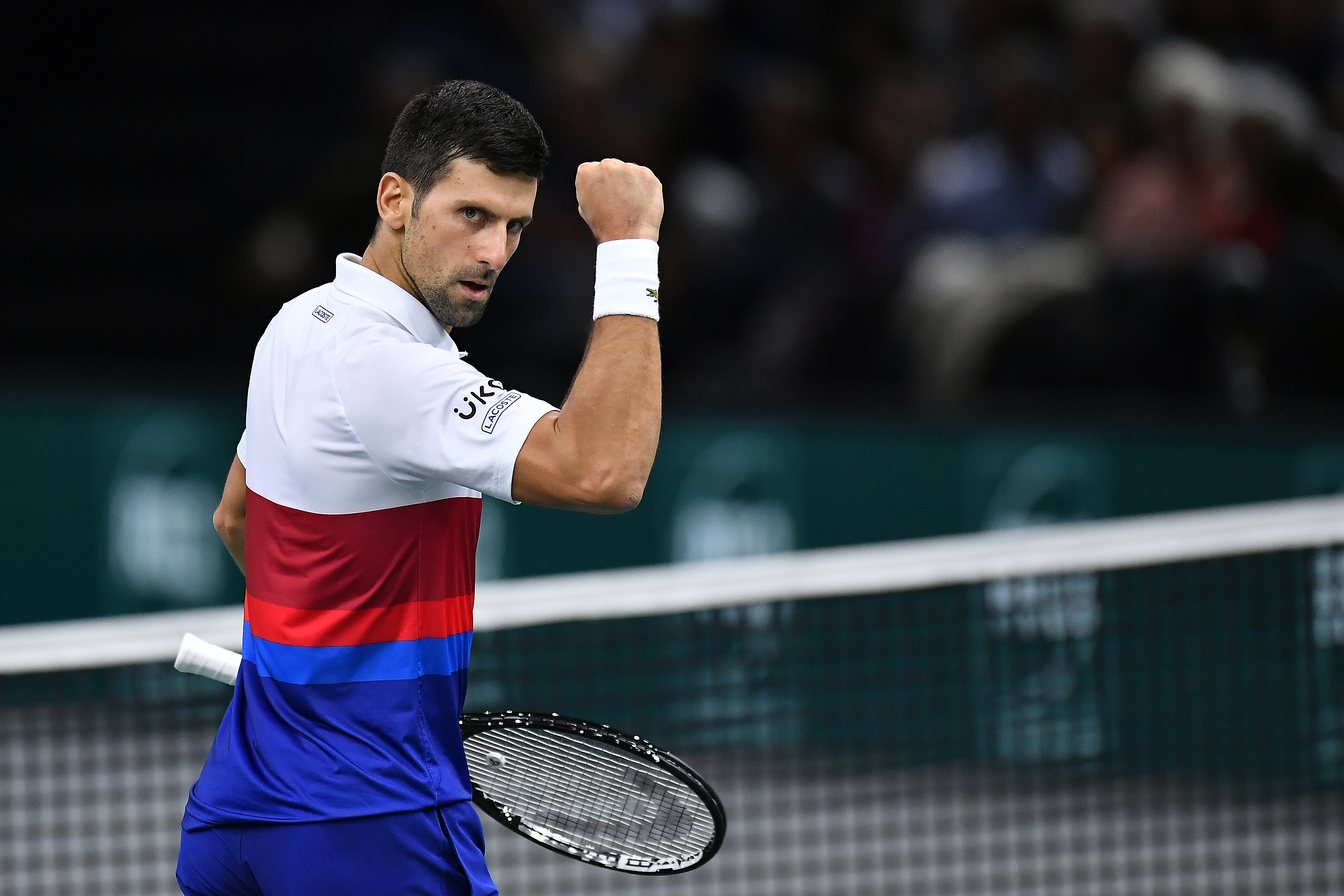 Novak djokovic discount paris masters 2021