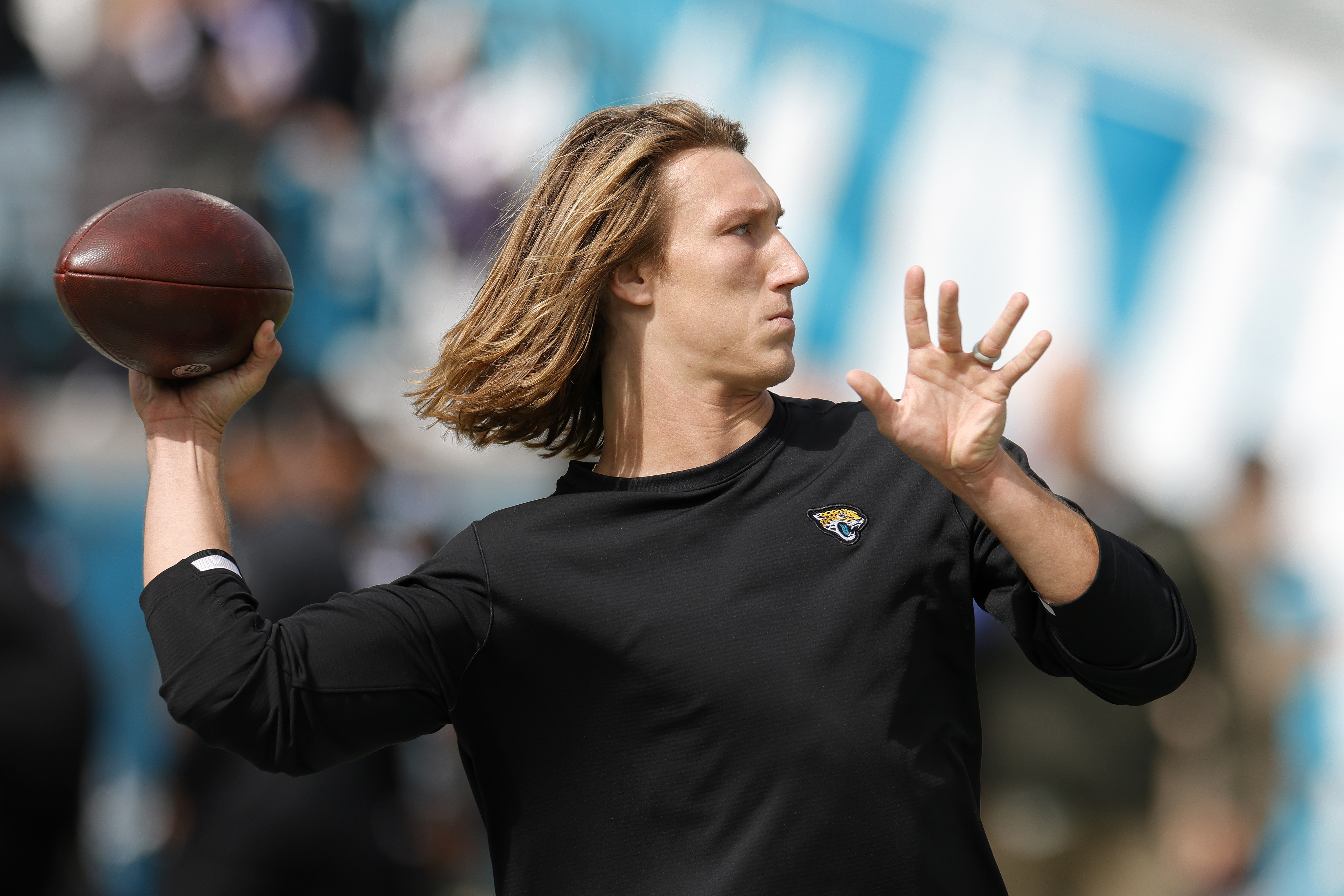 Trevor Lawrence and Travis Etienne introduced in Jacksonville