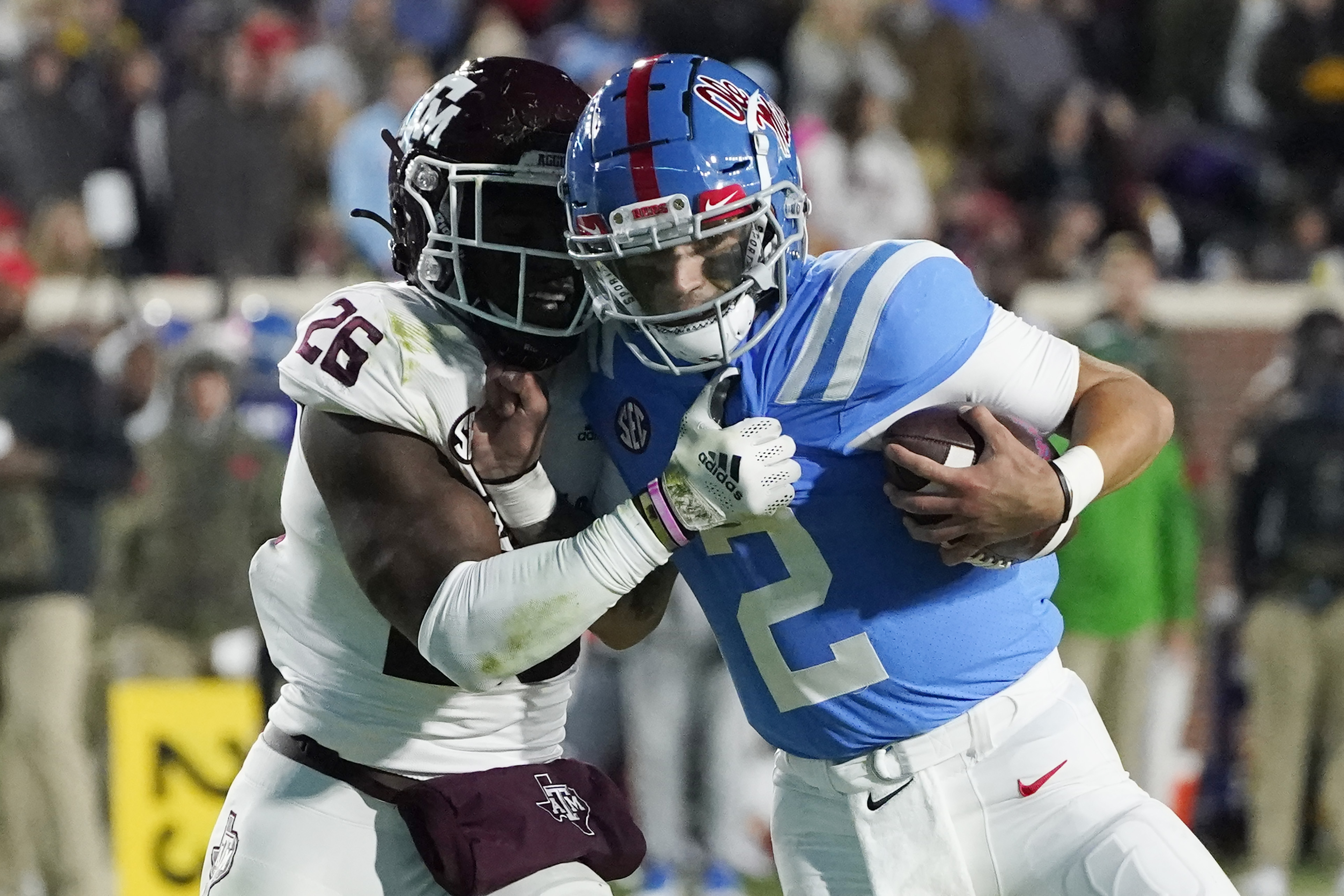 No. 12 Ole Miss football puts away No. 11 Texas A&M, 29-19 - Red