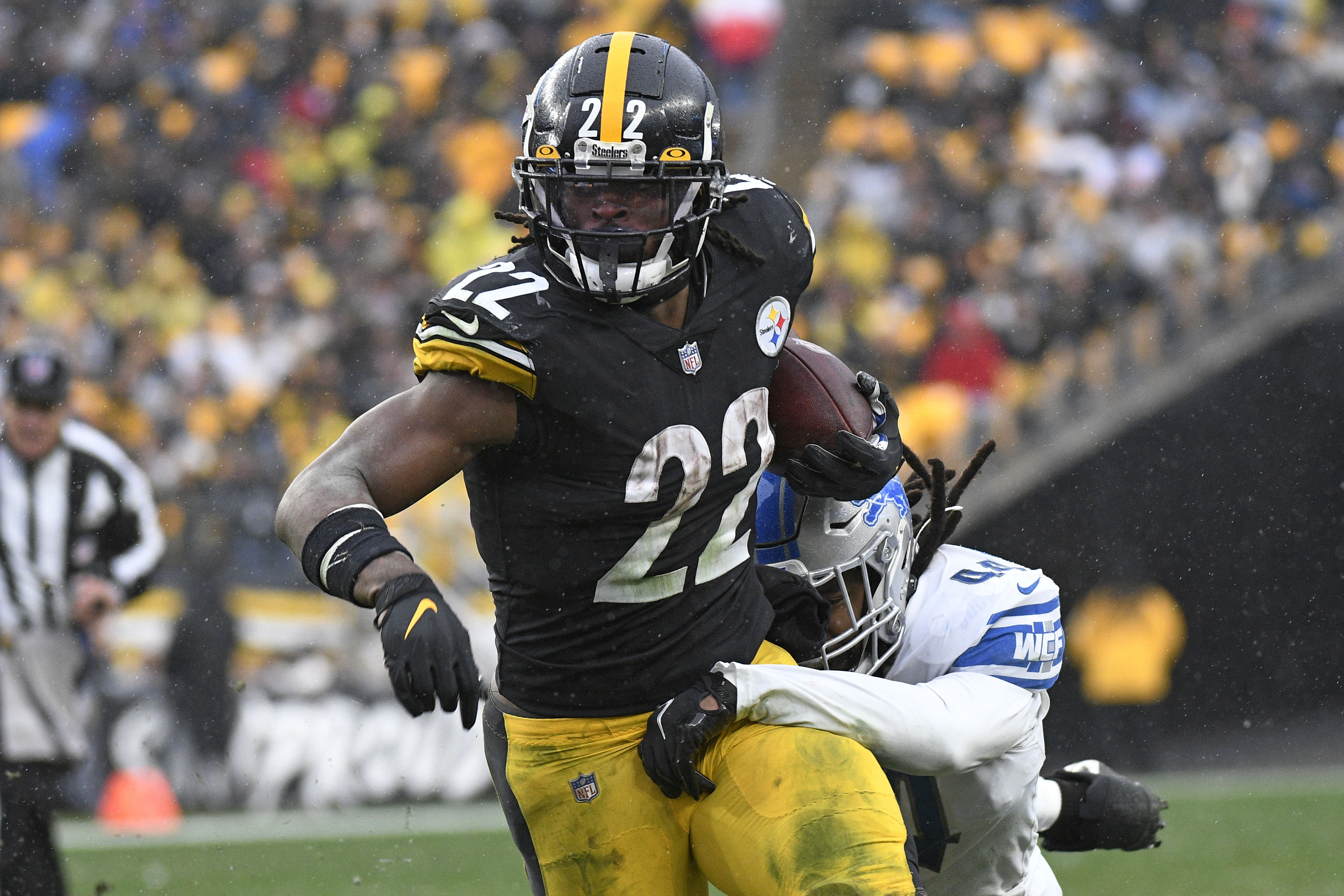 Najee Harris Admits He Didn't Know Steelers' Game vs. Lions Could End In  Tie, News, Scores, Highlights, Stats, and Rumors