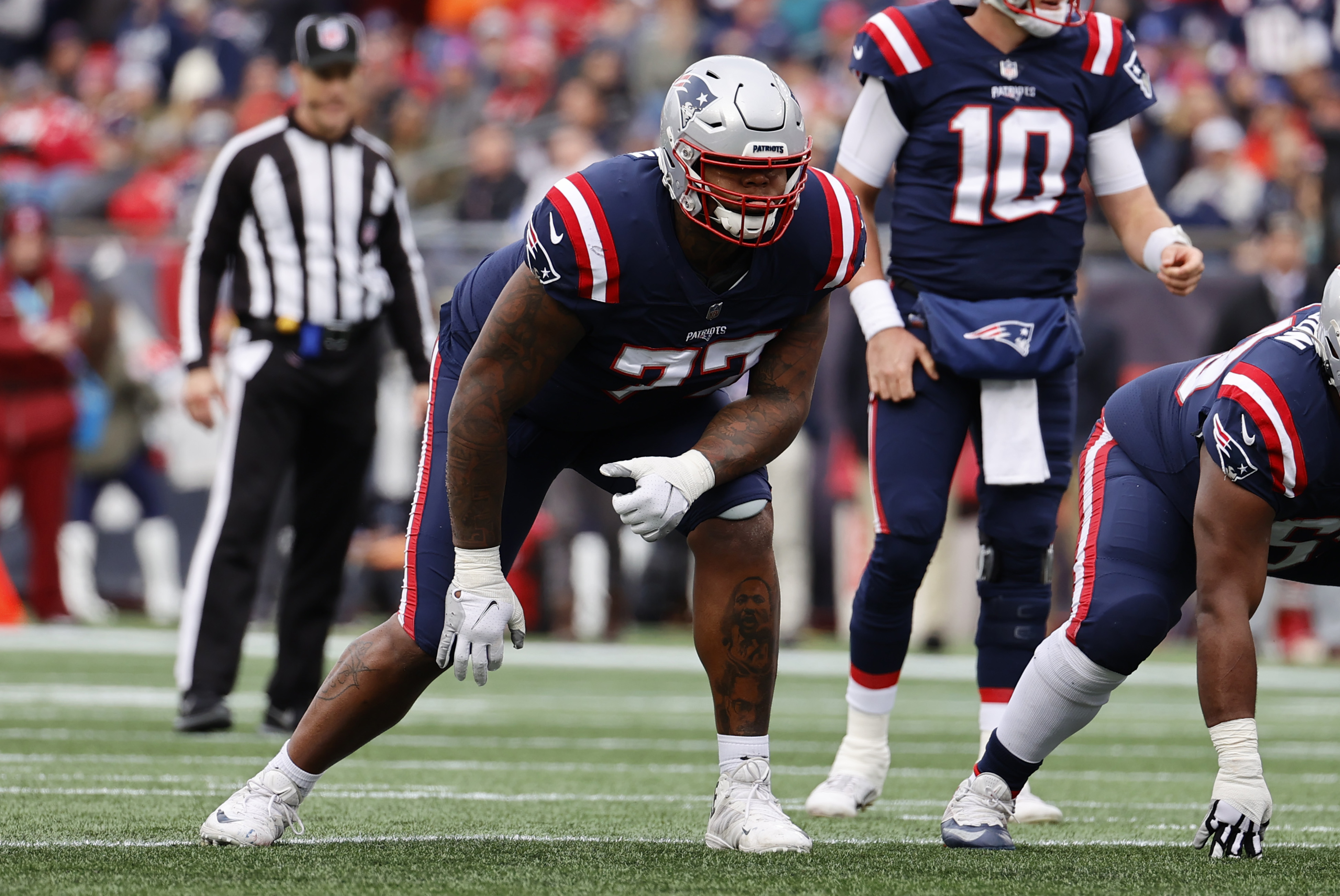 Patriots' Trent Brown explains IV mishap that derailed 2020 season