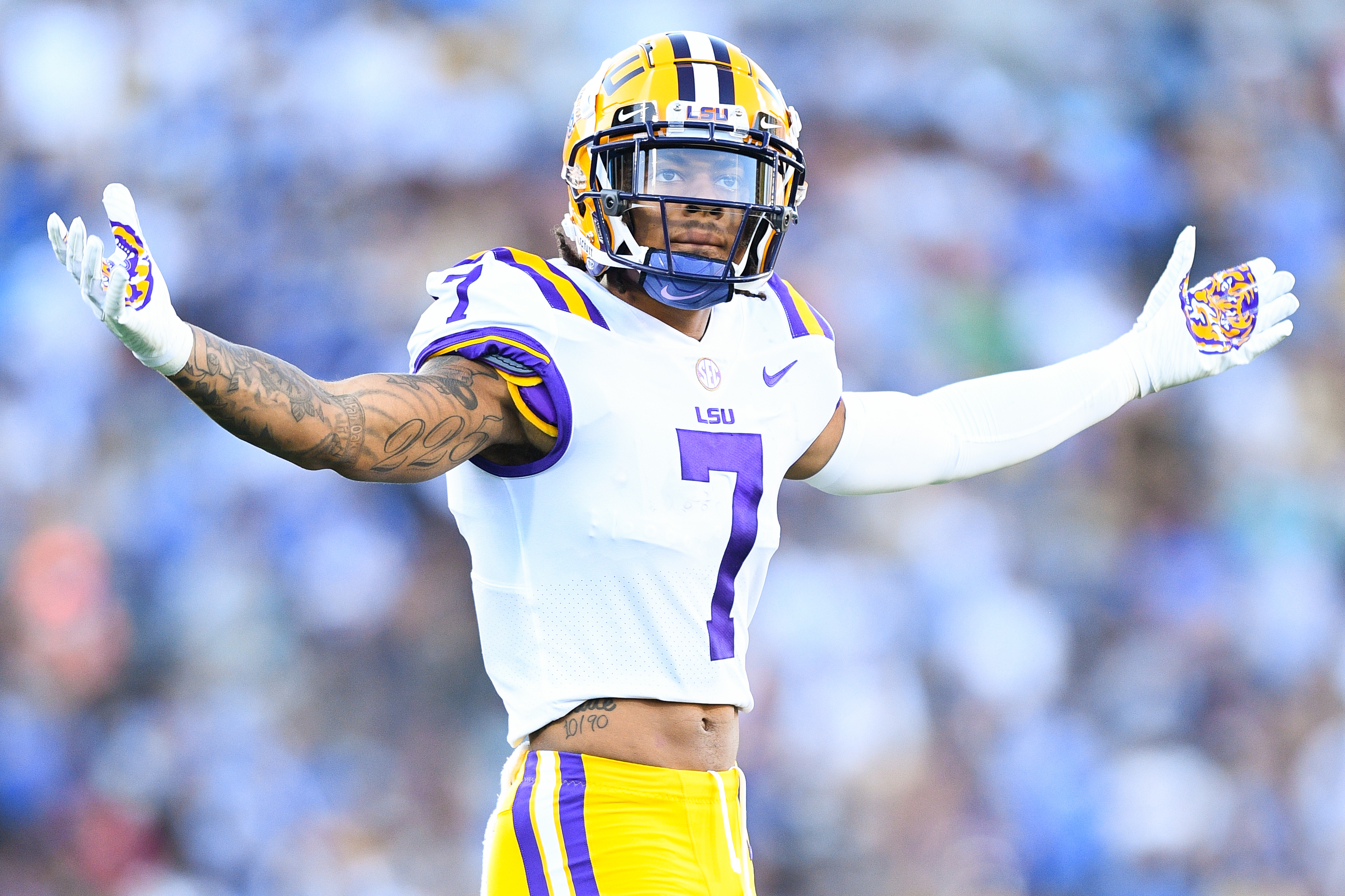 NFL Mock Draft: Falcons end up with LSU's Derek Stingley Jr. at No