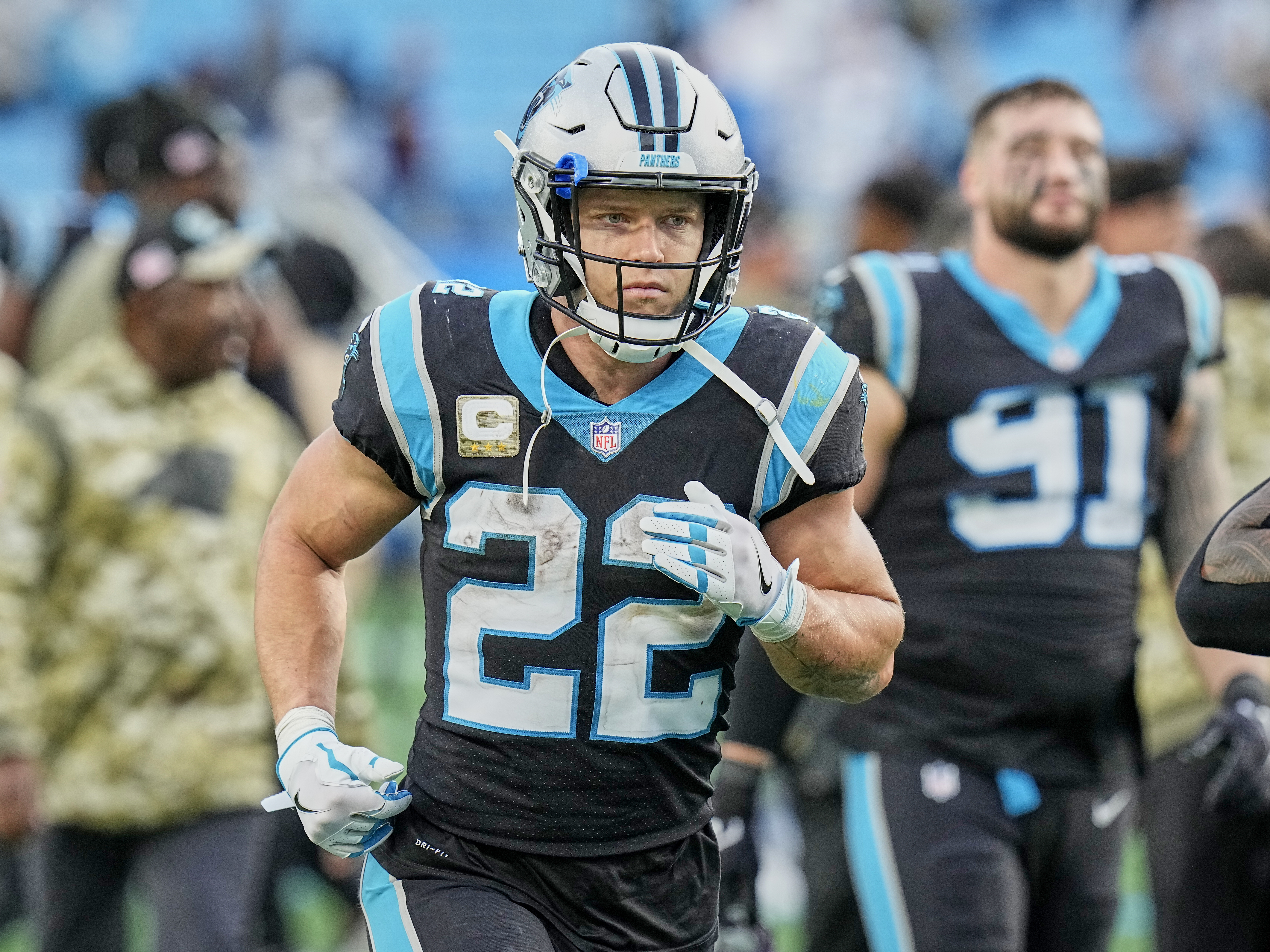 Carolina Panthers lose Christian McCaffrey to strained hamstring