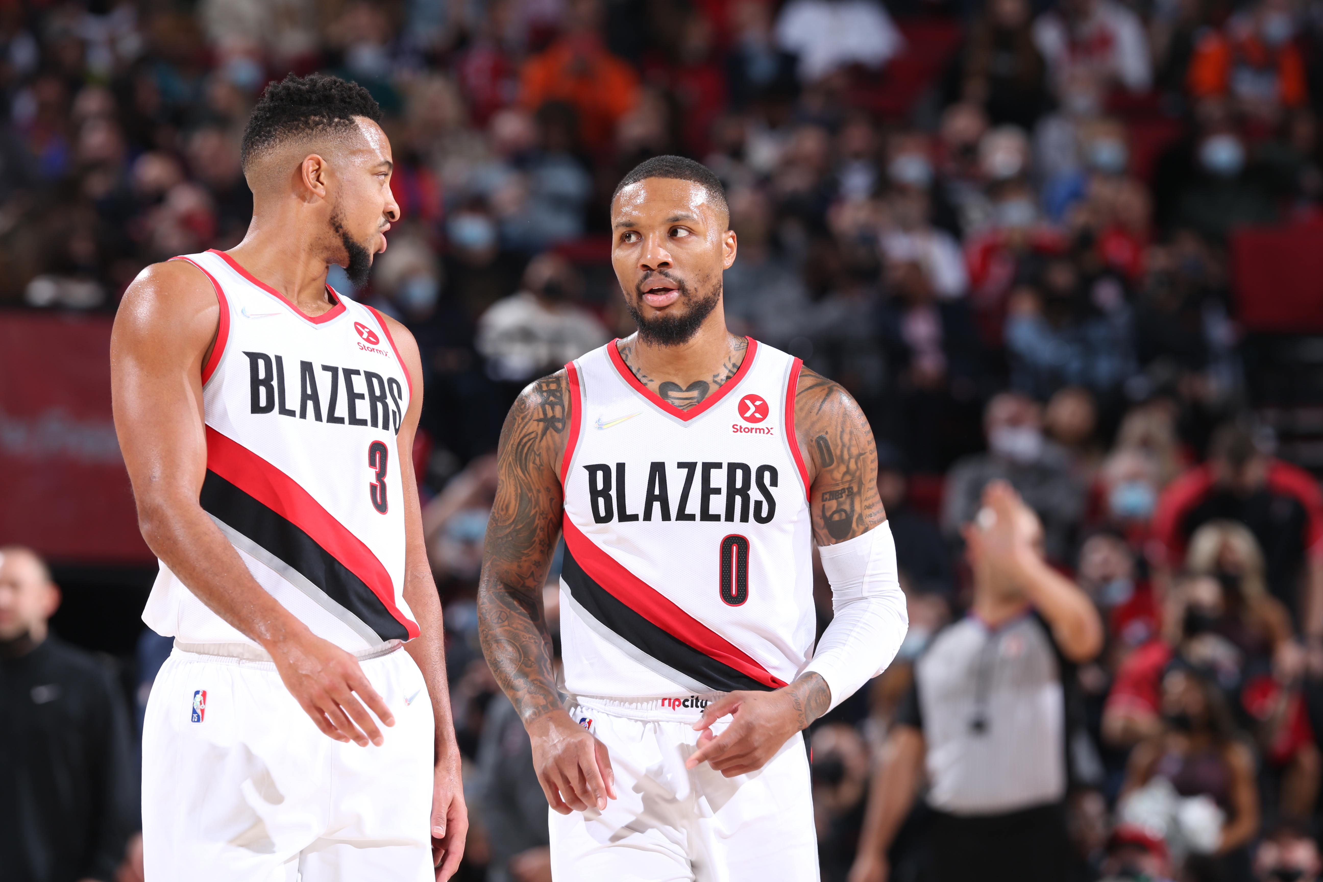 CJ McCollum says Damian Lillard is 'all in' and 'wants to win' with