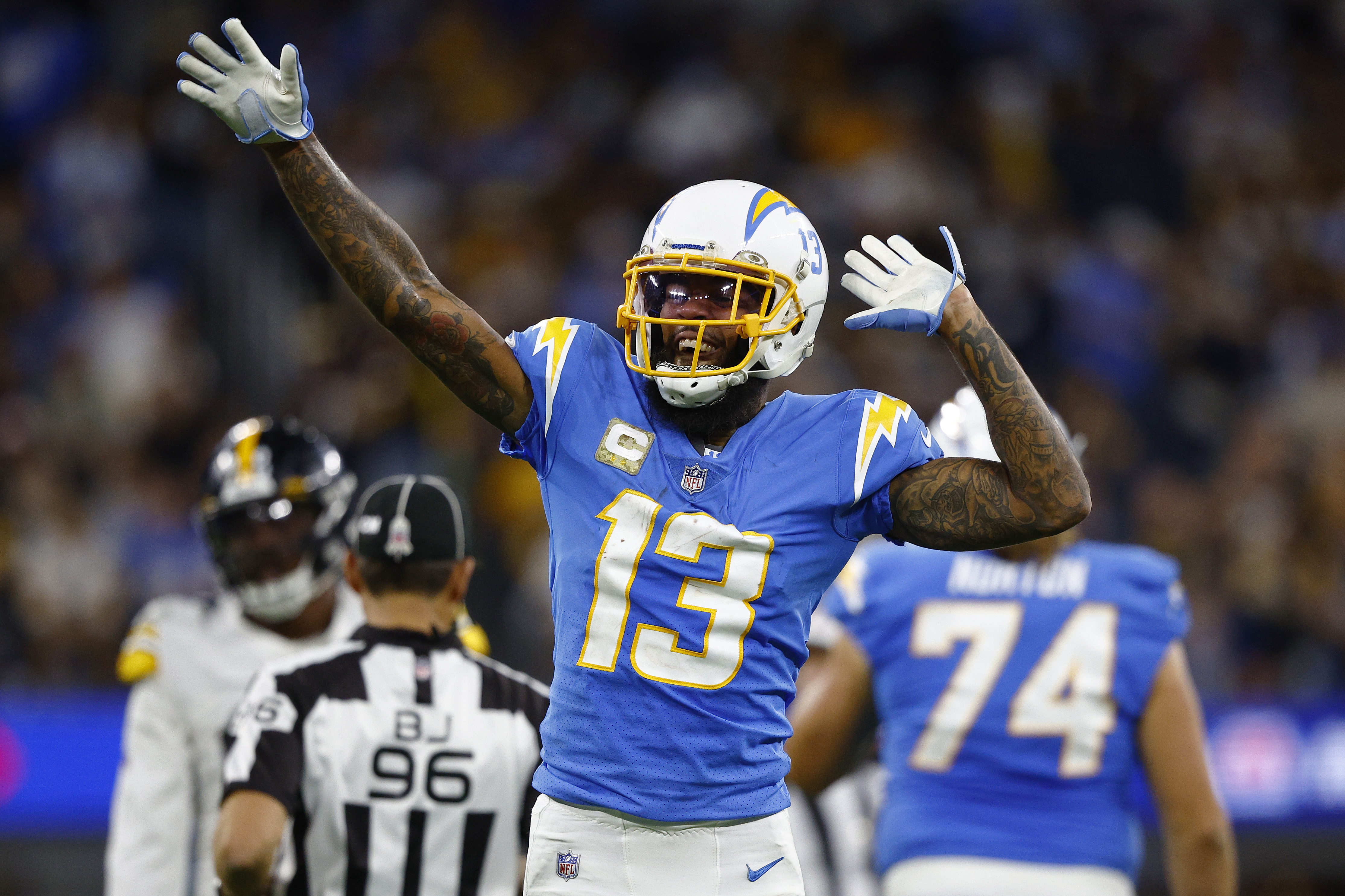 Chargers WR Keenan Allen ruled out vs. Raiders