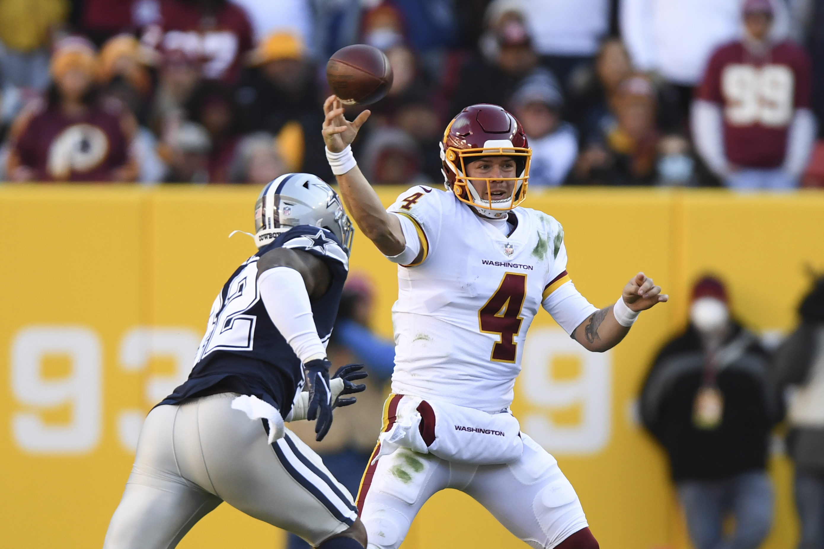 Taylor Heinicke Felt 'Helpless' Sitting Out of WFT Vs. Eagles Due