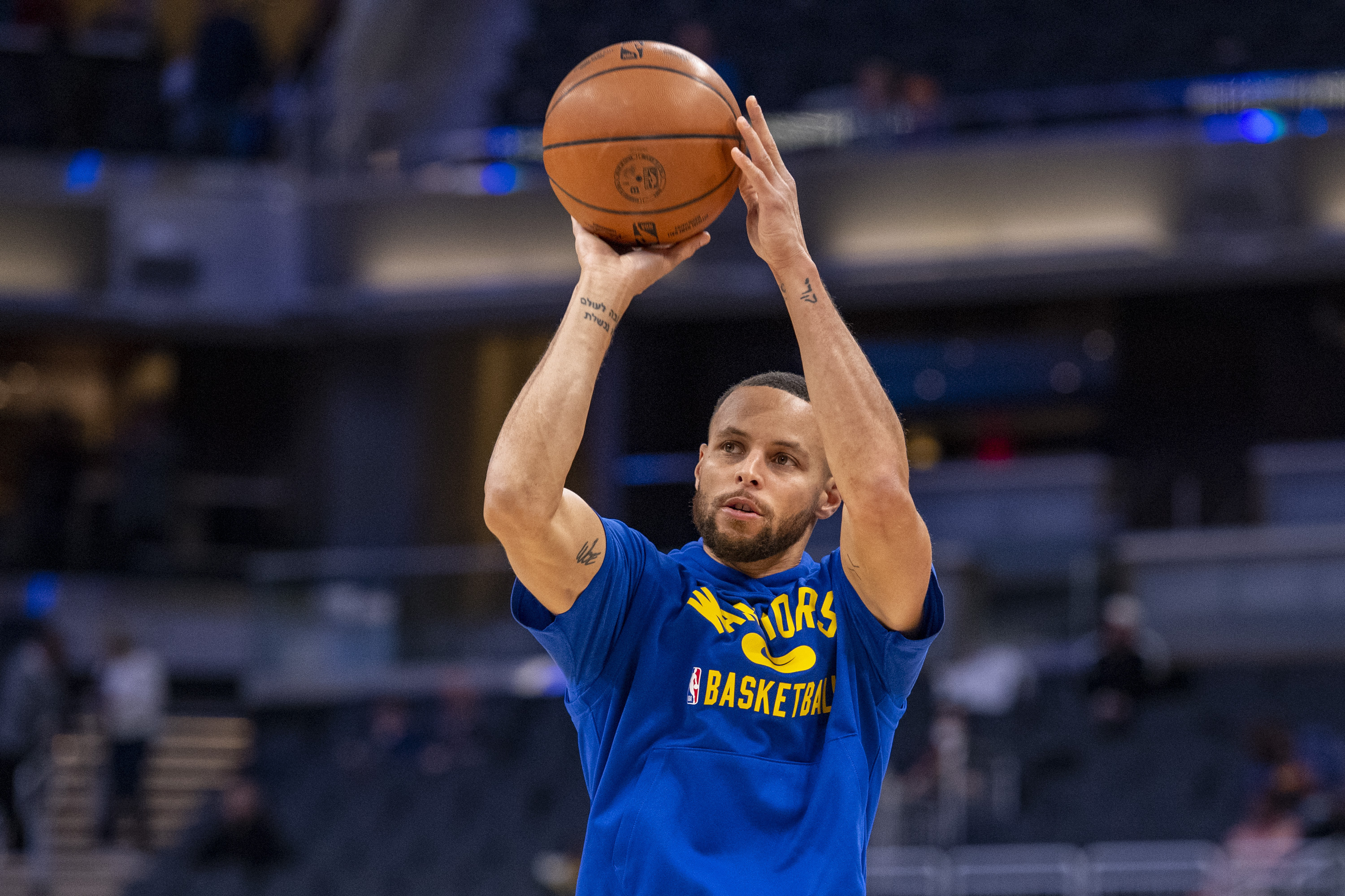 Steph Curry with 3-Point Record Jerseys Golden State Warriors 8 x