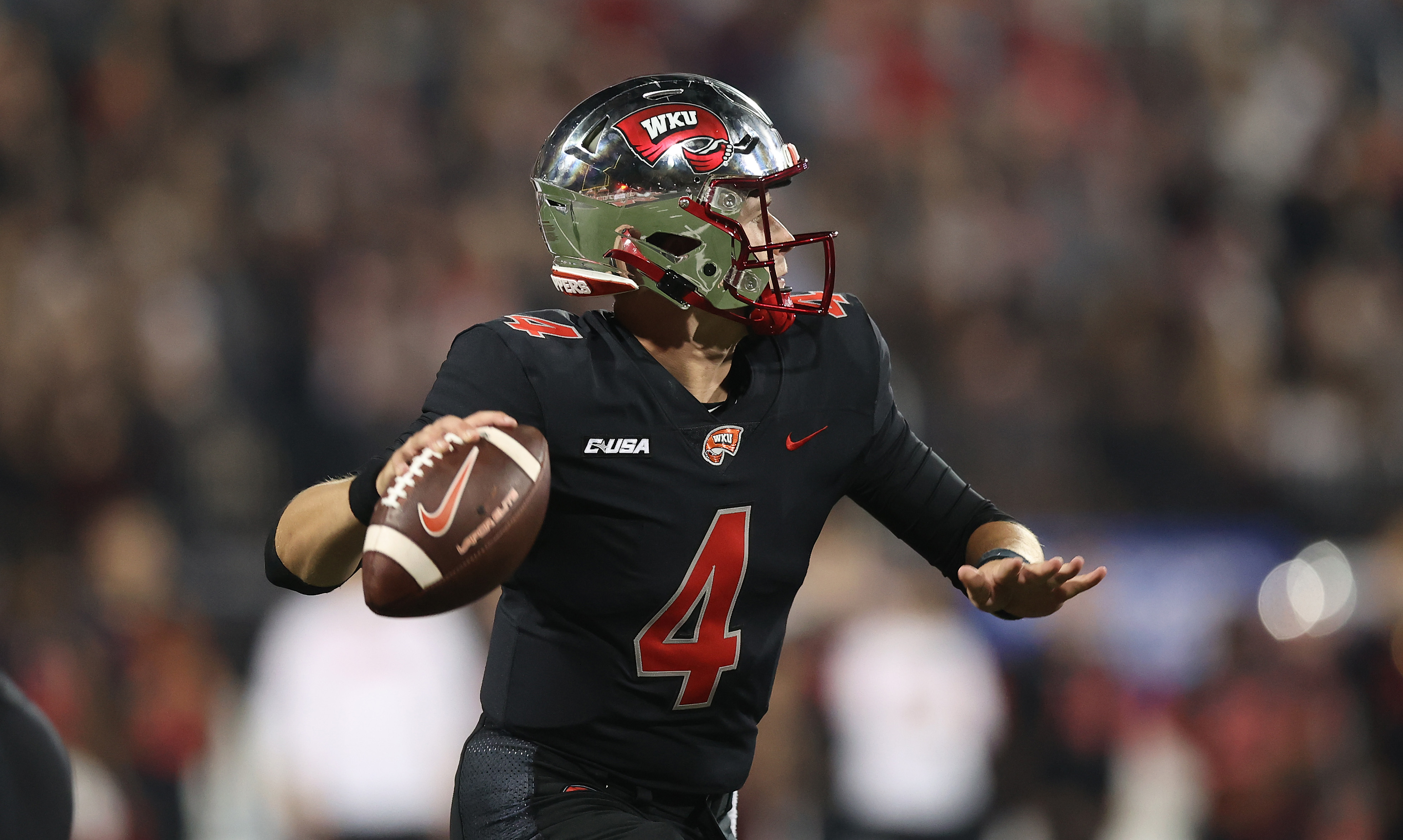 Western Kentucky's Bailey Zappe breaks single-season passing yards