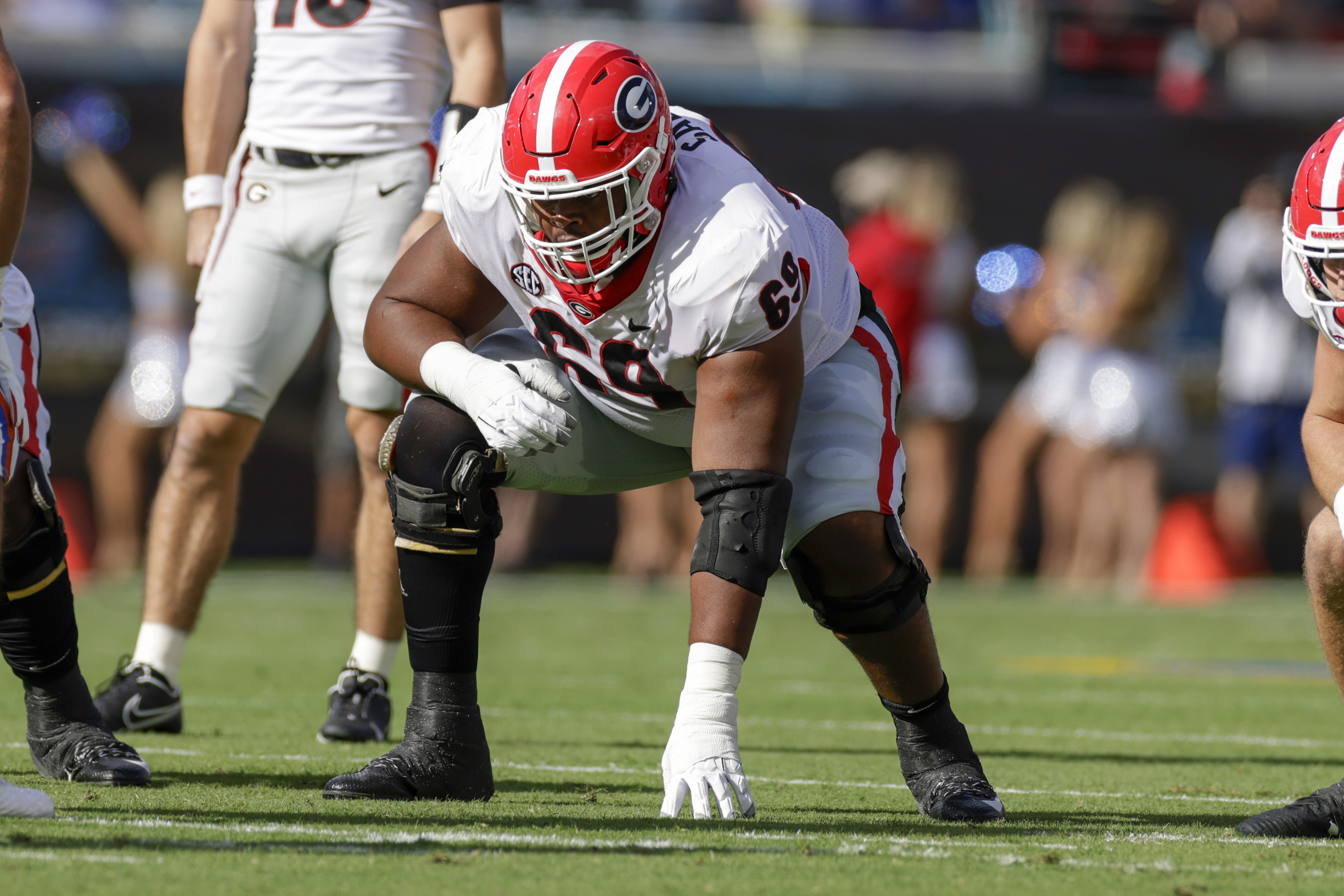 2022 NFL Draft: offensive lineman Jamaree Salyer, Georgia, Round 6