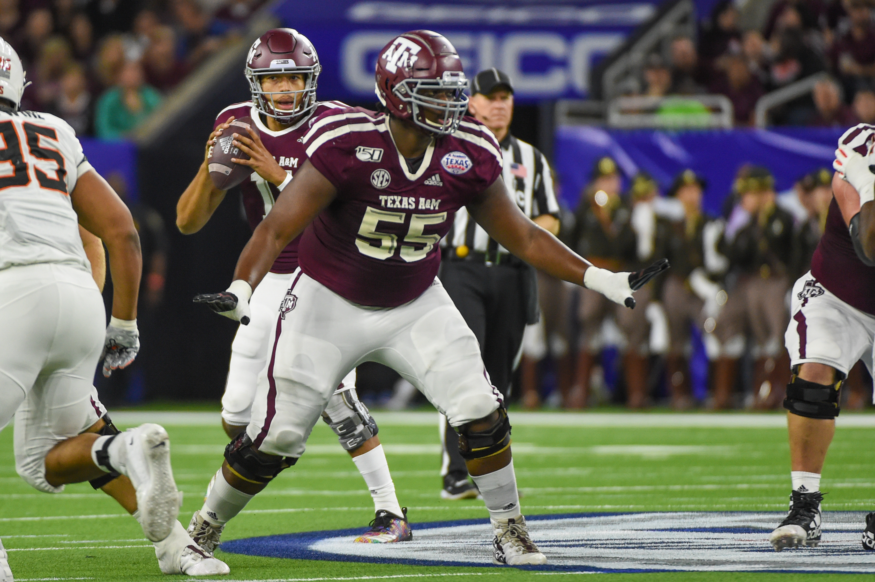 Ranking SEC offensive linemen in 2021: Texas A&M's Kenyon Green is