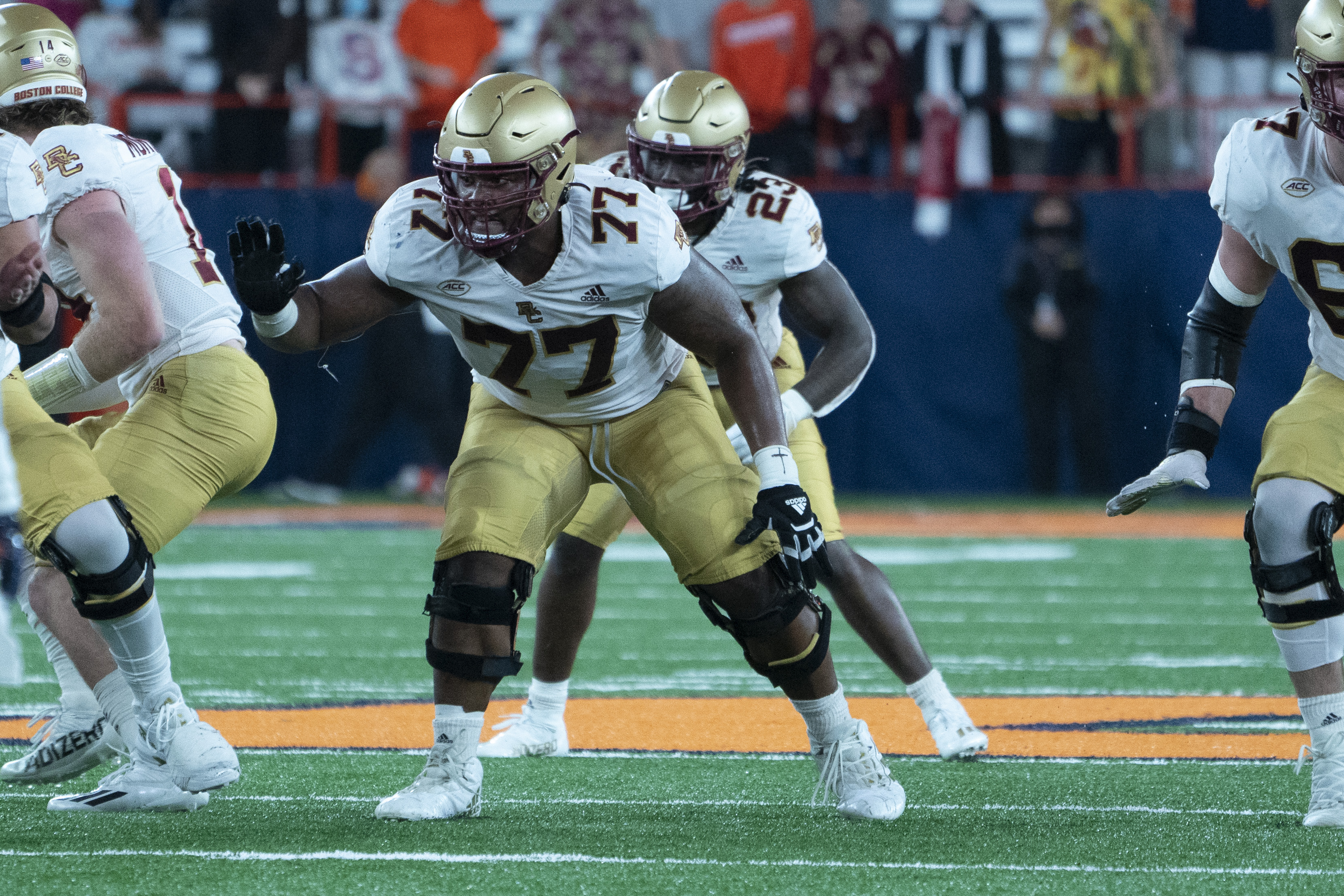 Zion Johnson NFL Draft 2022: Scouting Report for Boston College IOL, News,  Scores, Highlights, Stats, and Rumors