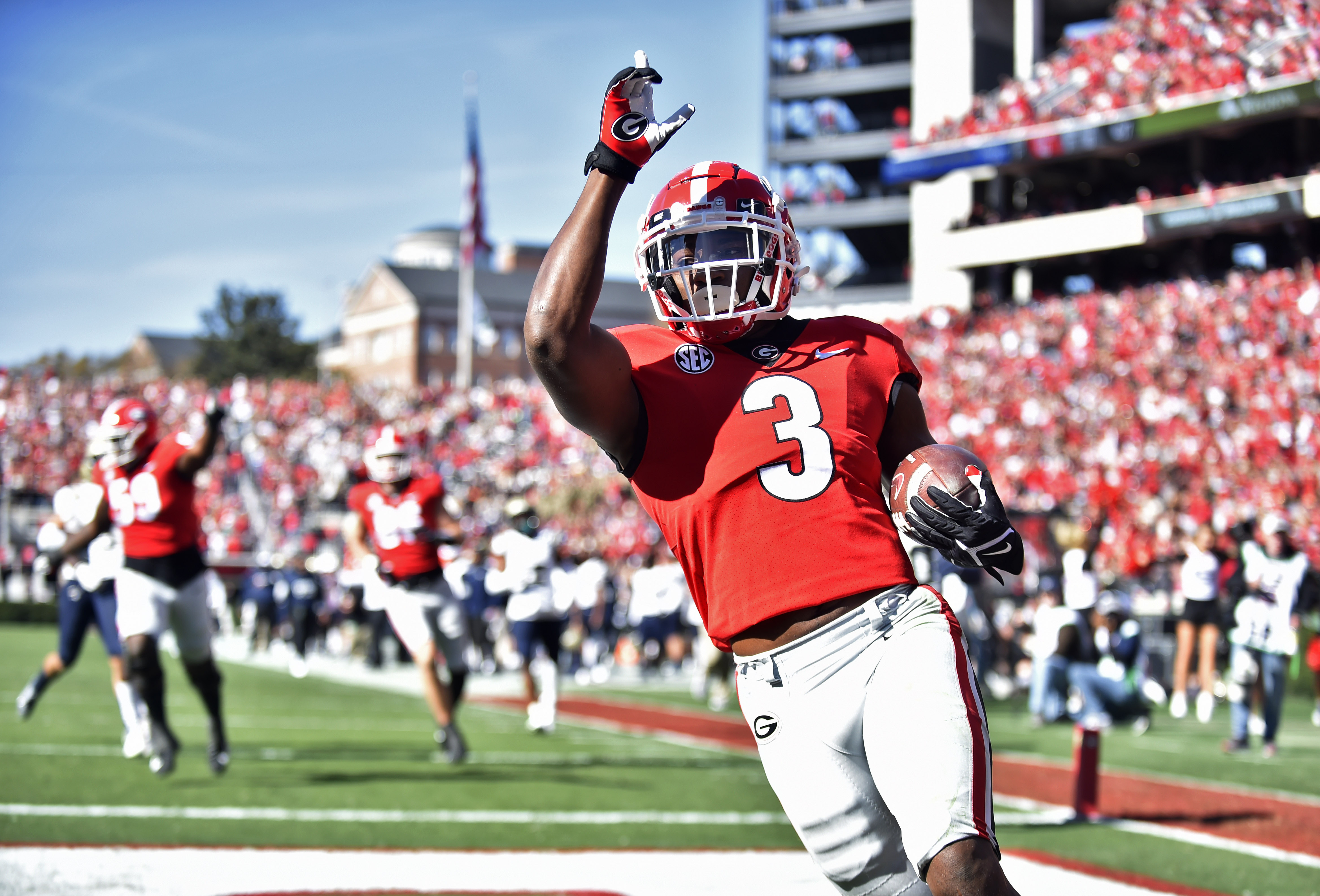 Georgia RB Zamir White taken in fourth round of 2022 NFL draft