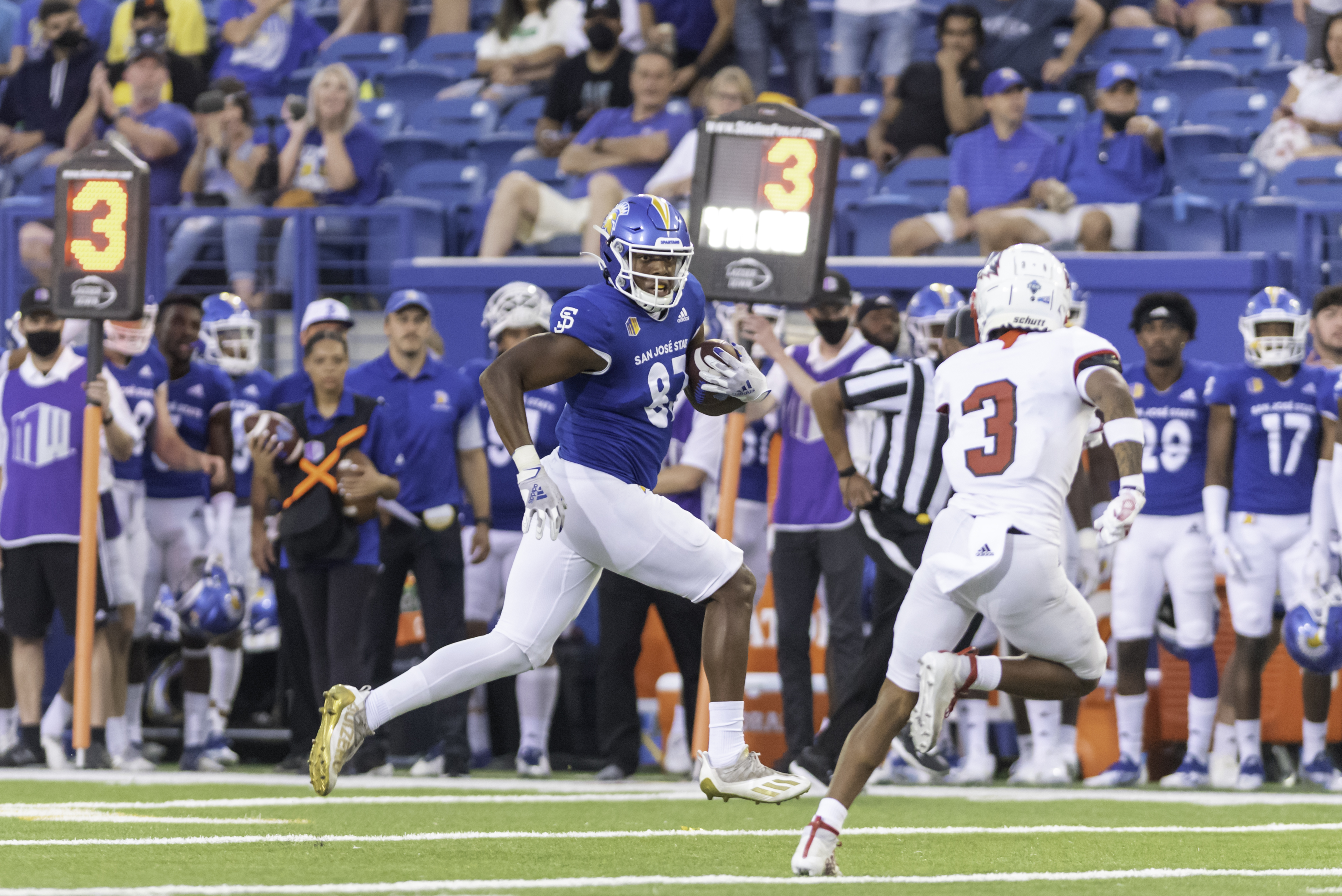 San Jose State TE Derrick Deese Jr Highlights 