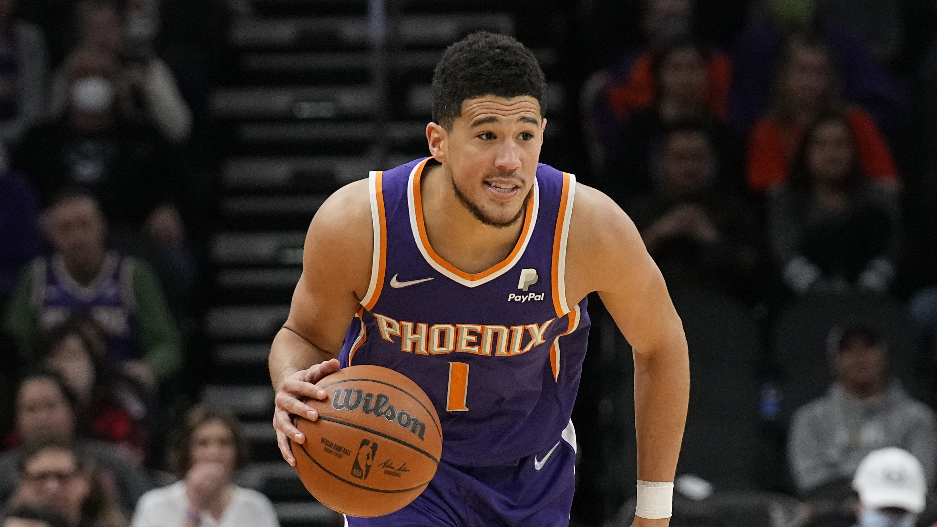 NBA_ Jersey Men Phoenix''Suns''Devin Booker Chris Paul Deandre