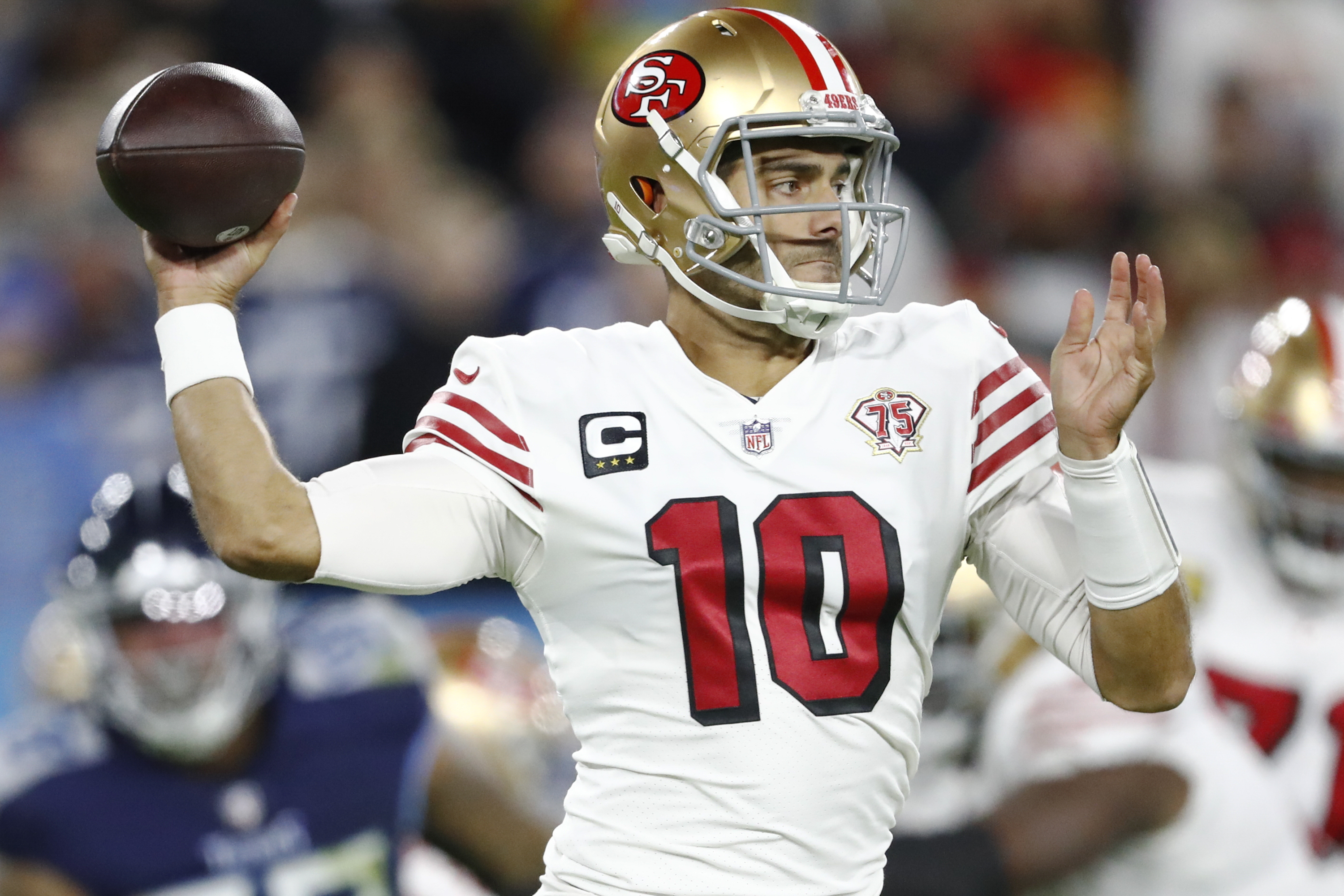 49ers starting QB, Week 18: Who is starting between Jimmy Garoppolo and  Trey Lance? - DraftKings Network