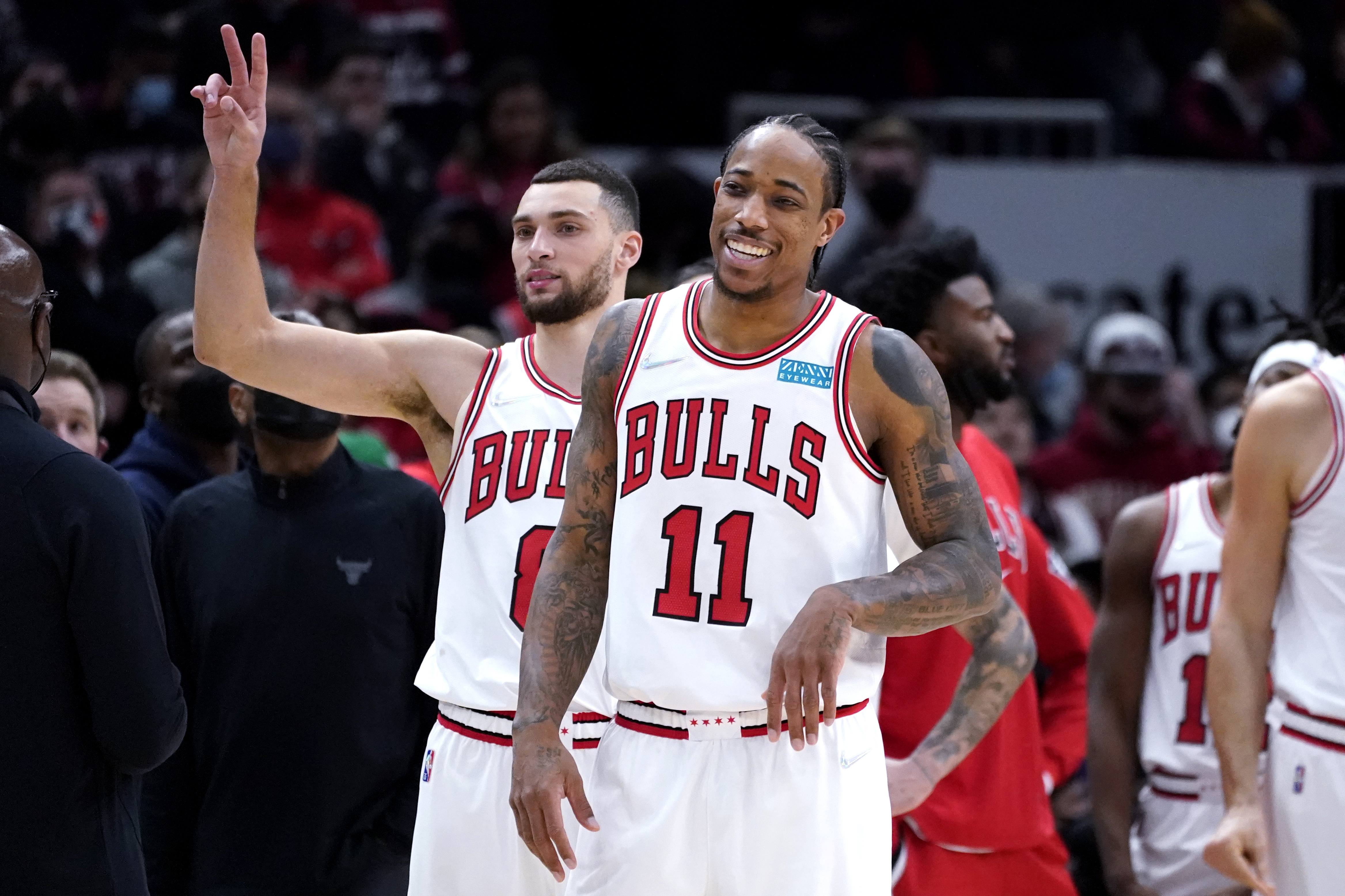 All-star DeMar DeRozan is in a good place with the Bulls
