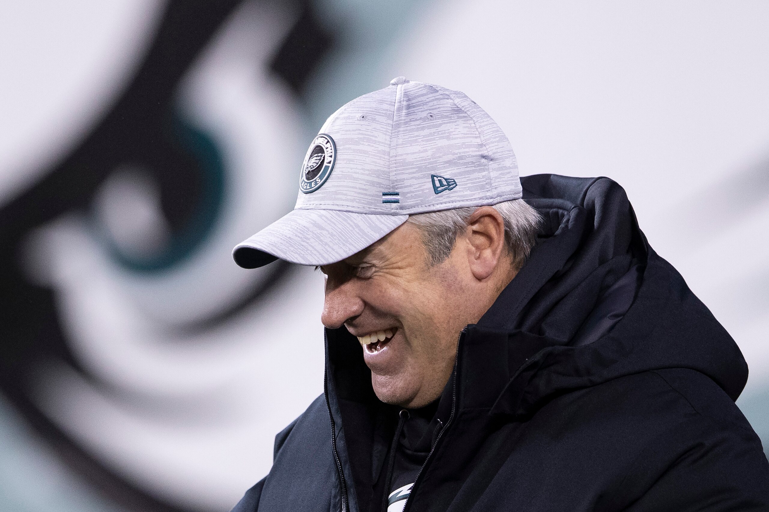 PHILADELPHIA, PA - JANUARY 03: Head coach Doug Pederson of the Philadelphia Eagles reacts against the Washington Football Team at Lincoln Financial Field on January 3, 2021 in Philadelphia, Pennsylvania. (Photo by Mitchell Leff/Getty Images) PHILADELPHIA, PA - JANUARY 03: Head coach Doug Pederson of the Philadelphia Eagles reacts against the Washington Football Team at Lincoln Financial Field on January 3, 2021 in Philadelphia, Pennsylvania. (Photo by Mitchell Leff/Getty Images)