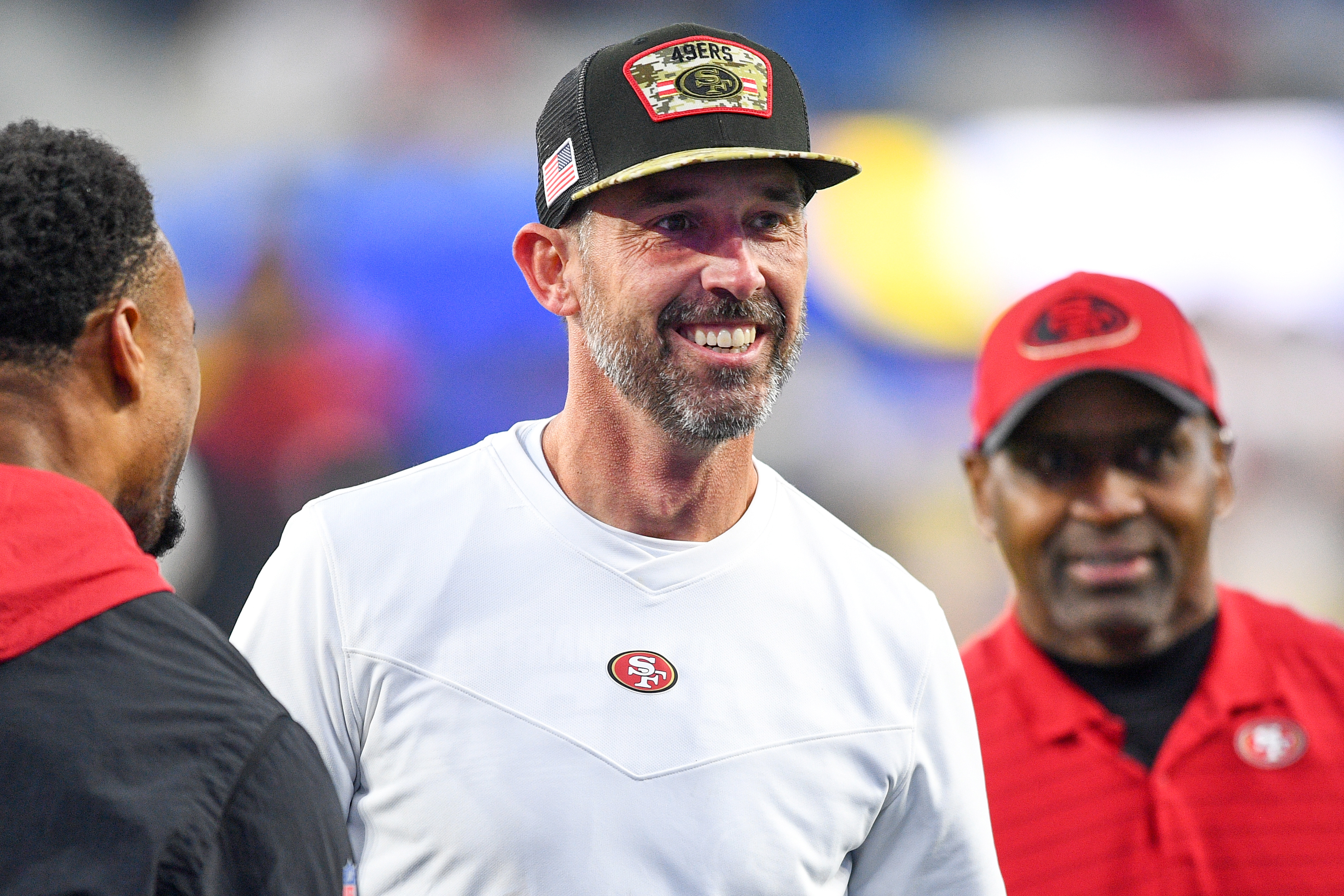 Kyle Shanahan has a beef with the league over his hat for 2022 - NBC Sports