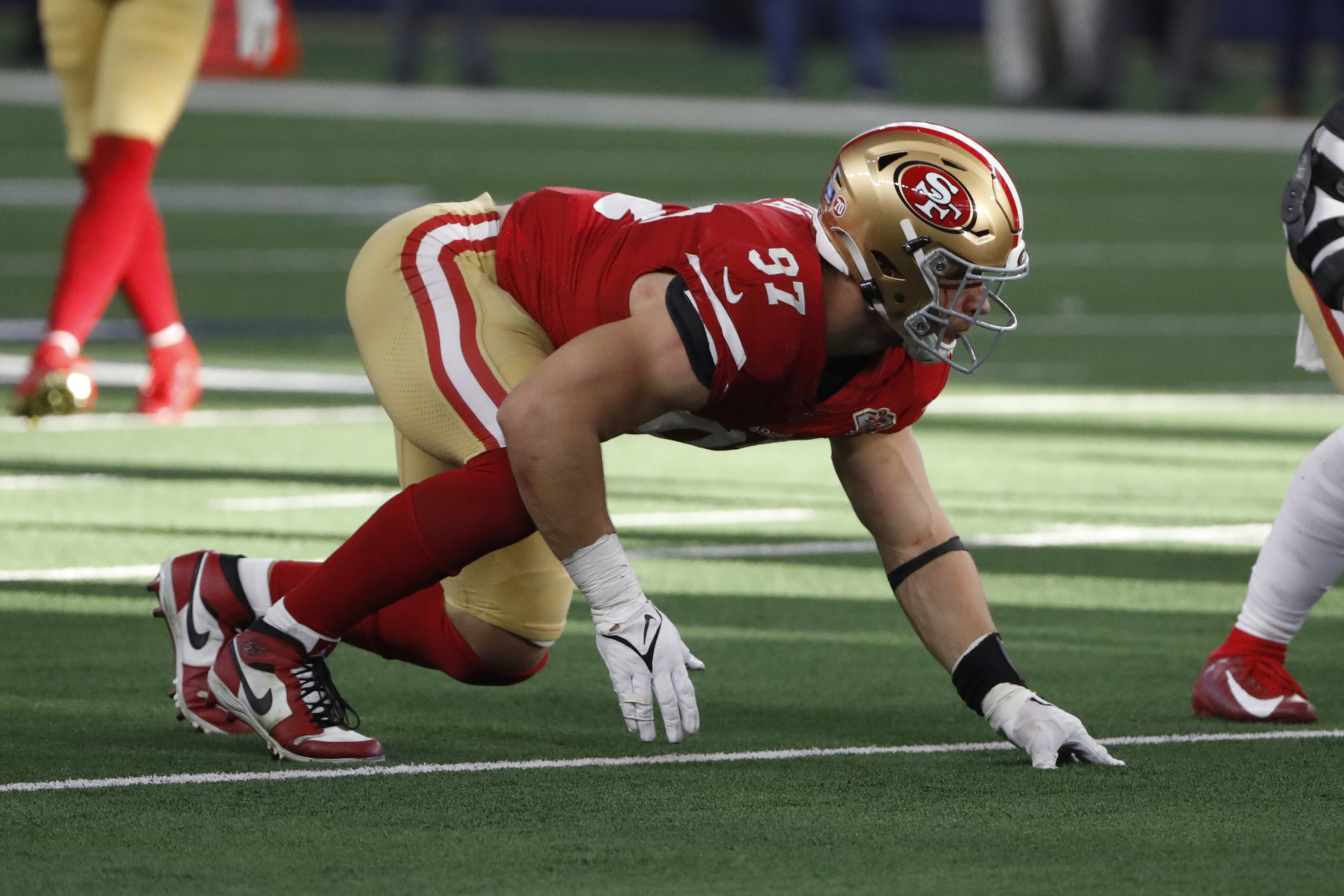 49ers' Nick Bosa Clears Concussion Protocol, Will Play vs. Packers