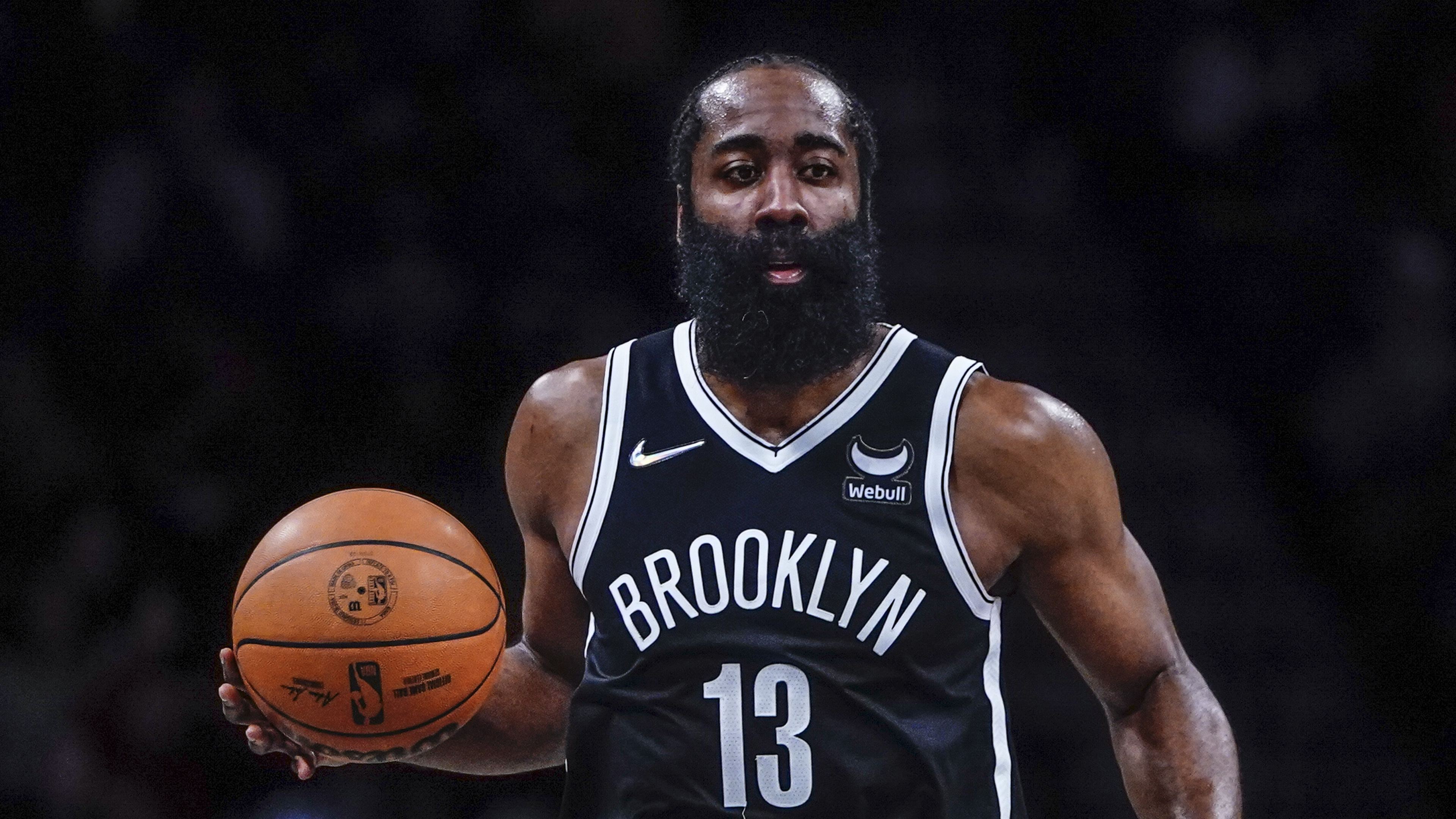 Nets' James Harden out with hyperextended left knee