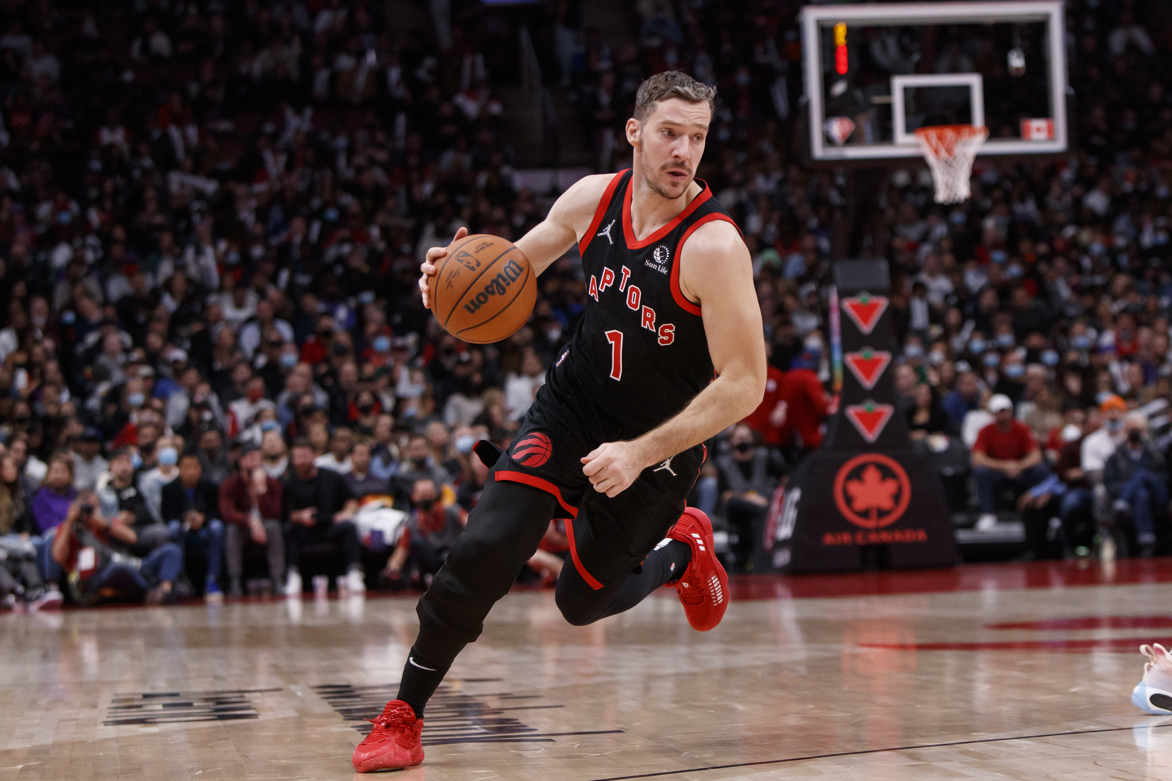 Toronto Raptors guard Goran Dragic will likely be on the move in the coming...