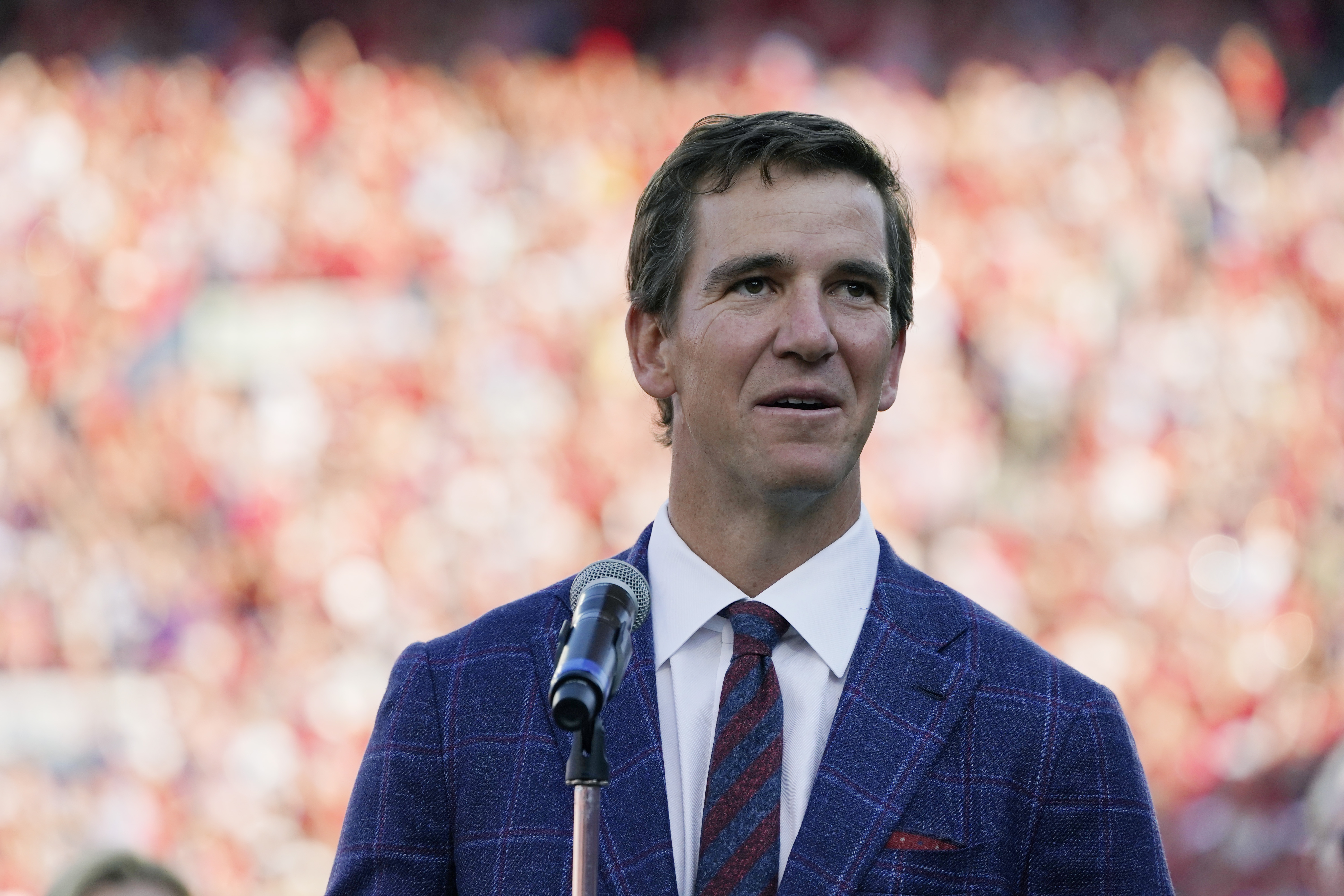 Eli Manning Gives NFL Retirement Speech