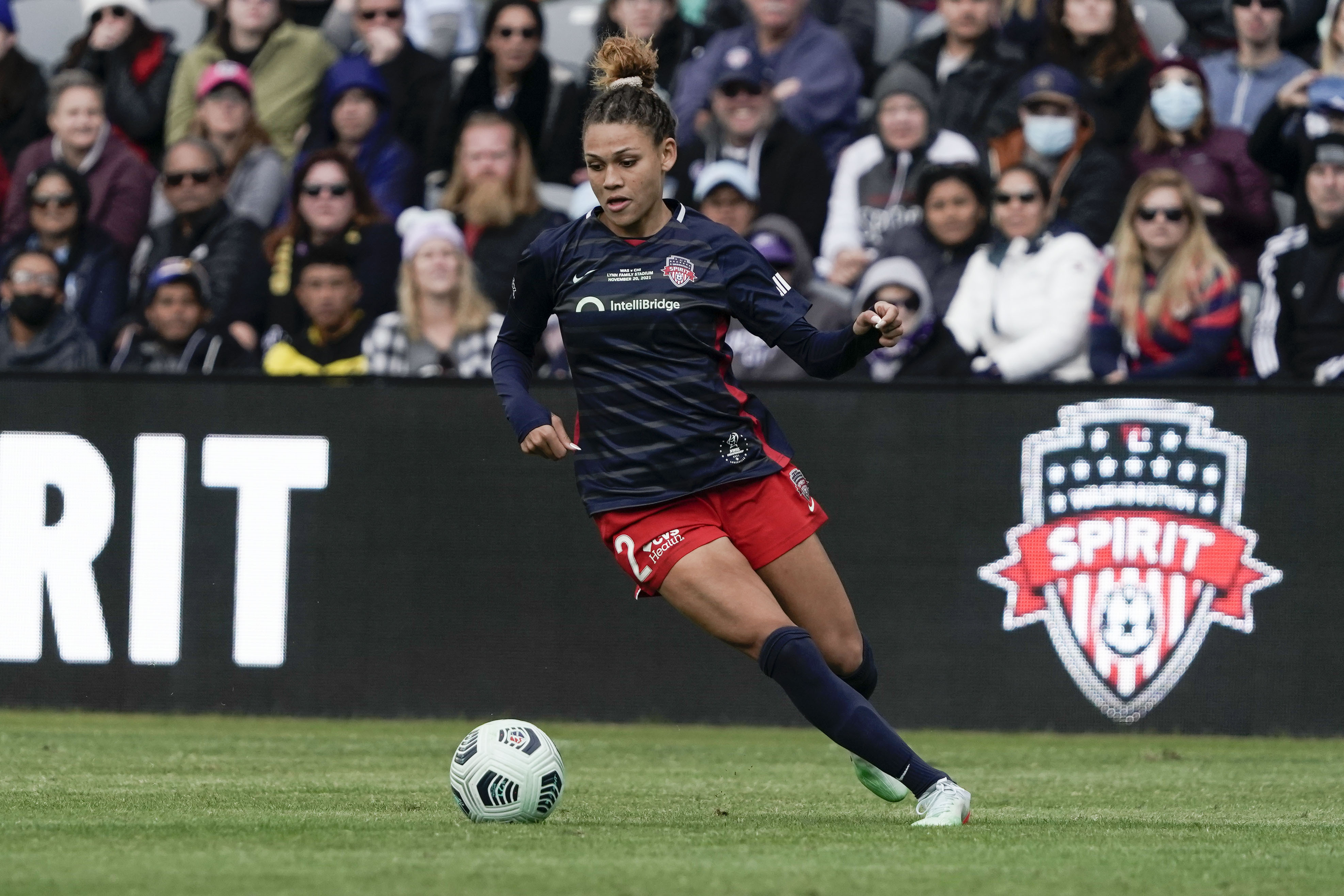 Washington Spirit, featuring star rookie Trinity Rodman, play first home  game with fans since 2019