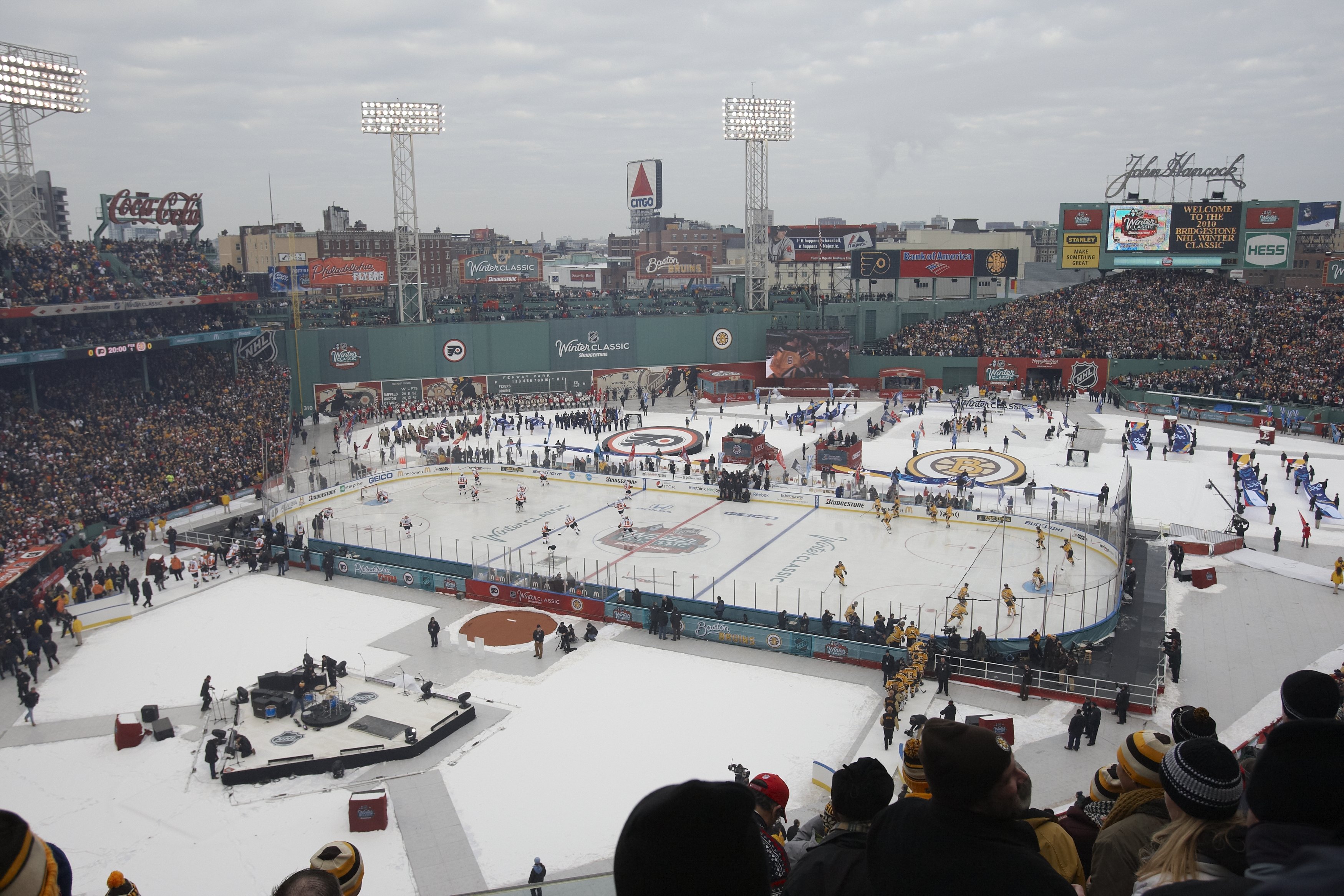 2023 NHL Winter Classic Timelapse at Fenway Park 