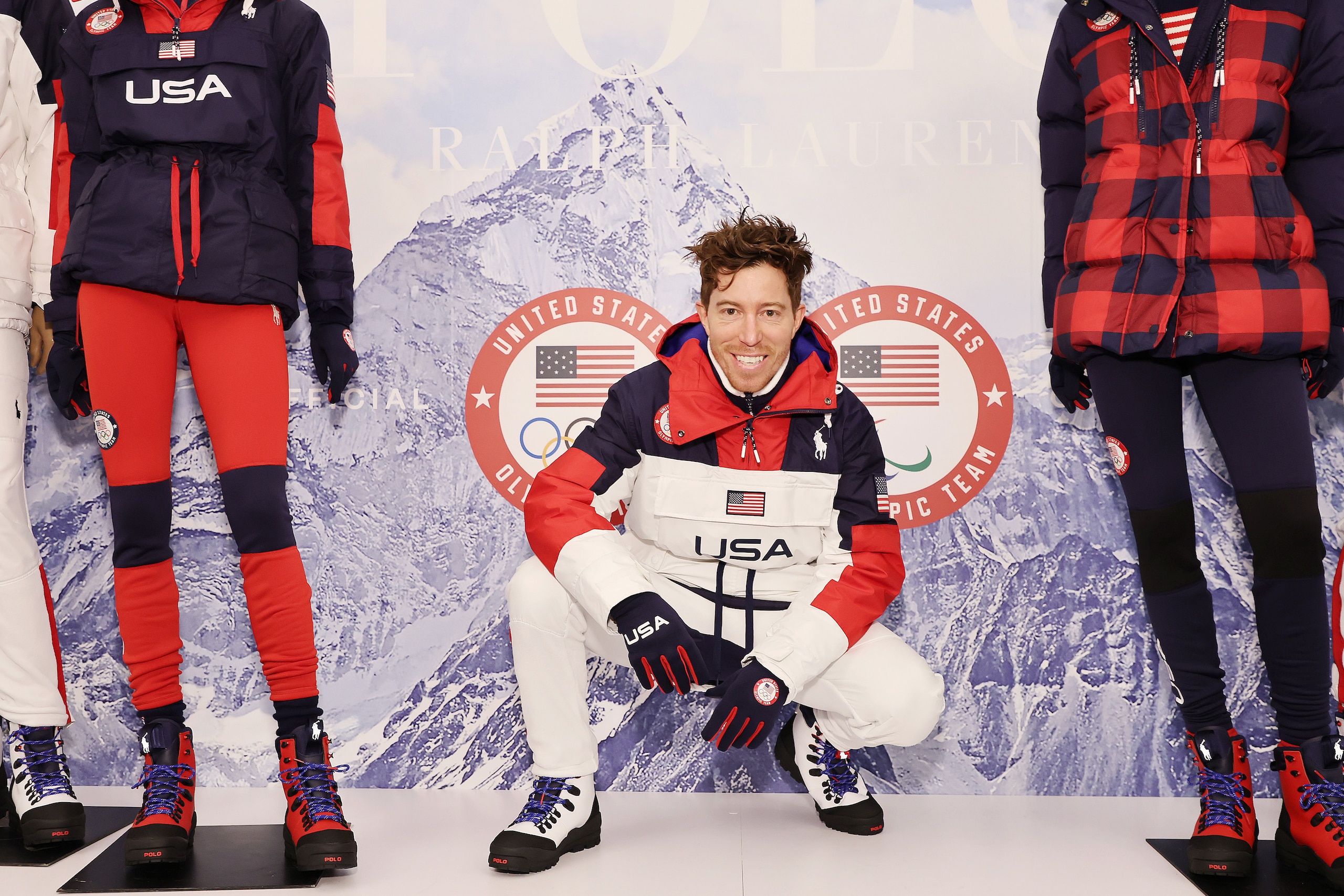 LOS ANGELES, CALIFORNIA - JANUARY 28: Shaun White gets fitted in Polo Ralph Lauren ahead of Beijing 2022 on January 28, 2022 in Los Angeles, California. (Photo by Amy Sussman/Getty Images for USOPC)