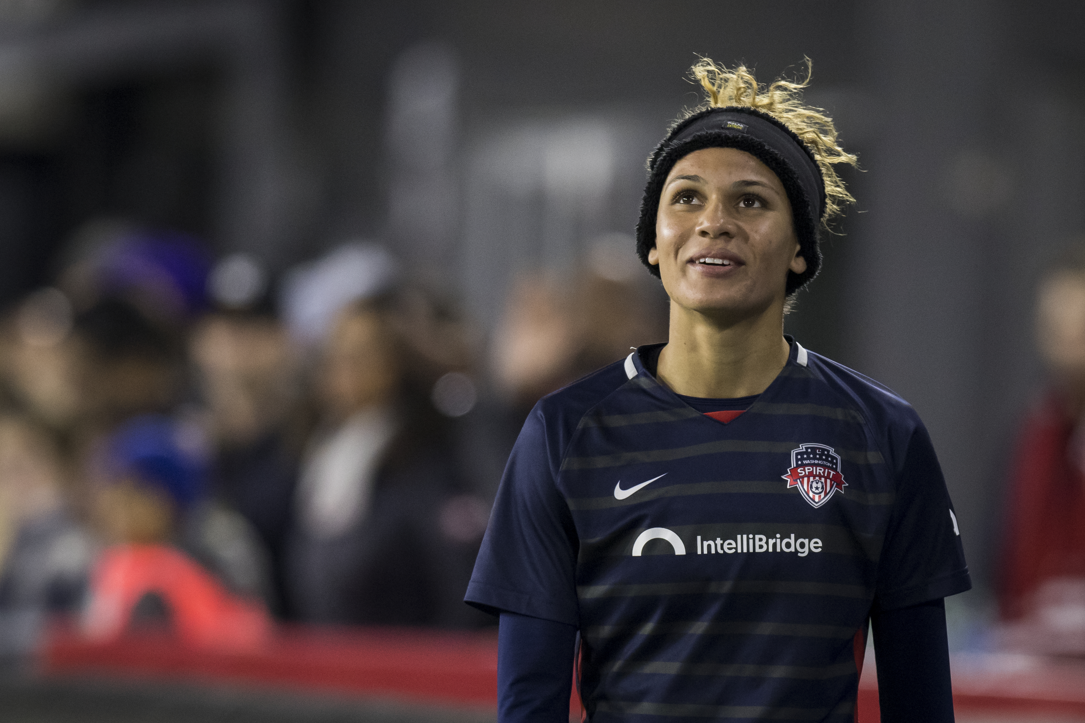 USWNT star Trinity Rodman goes off in tears as red card contributes to Washington  Spirit suffering NWSL play-off heartache