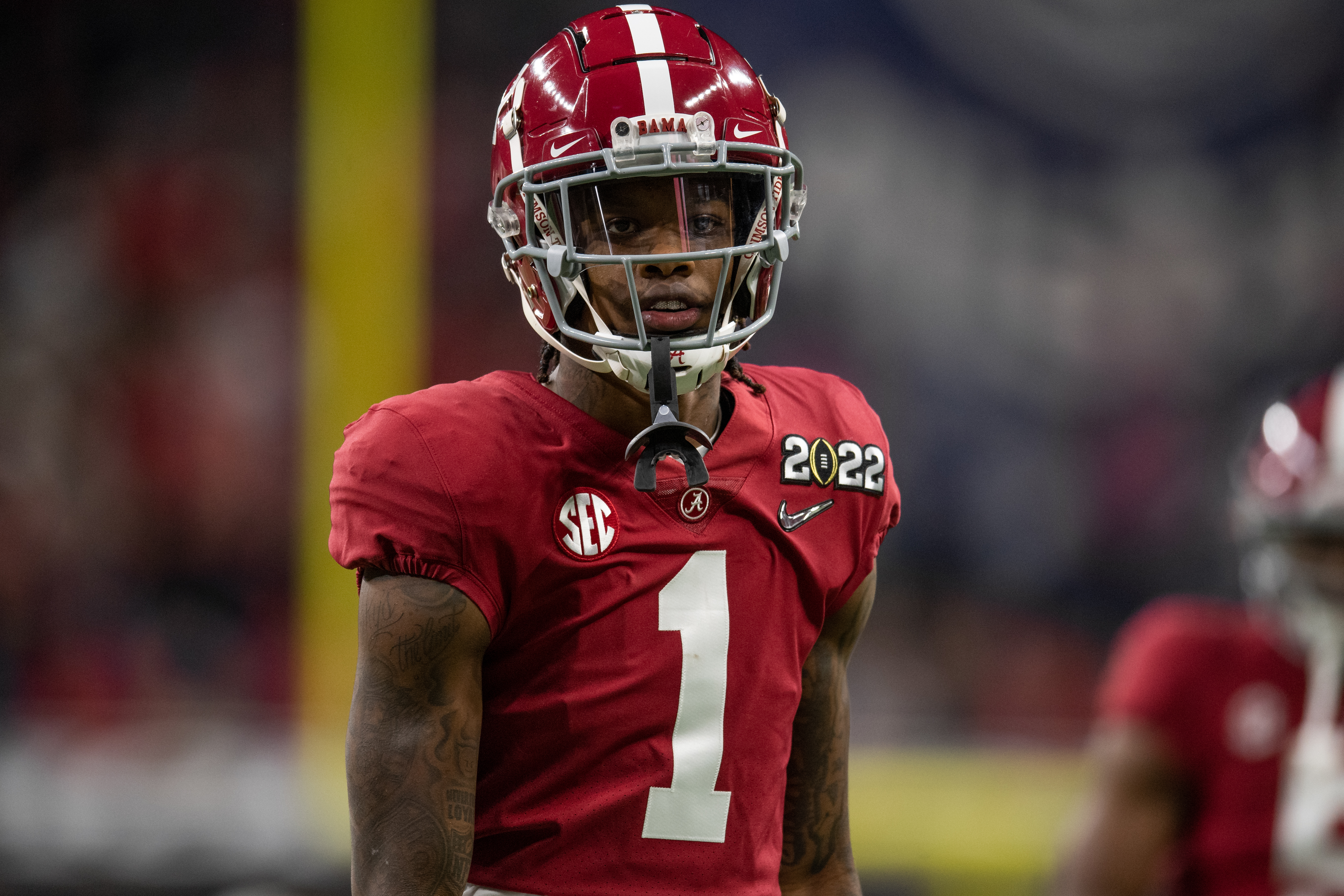 2022 NFL draft: Detroit Lions select Alabama WR Jameson Williams