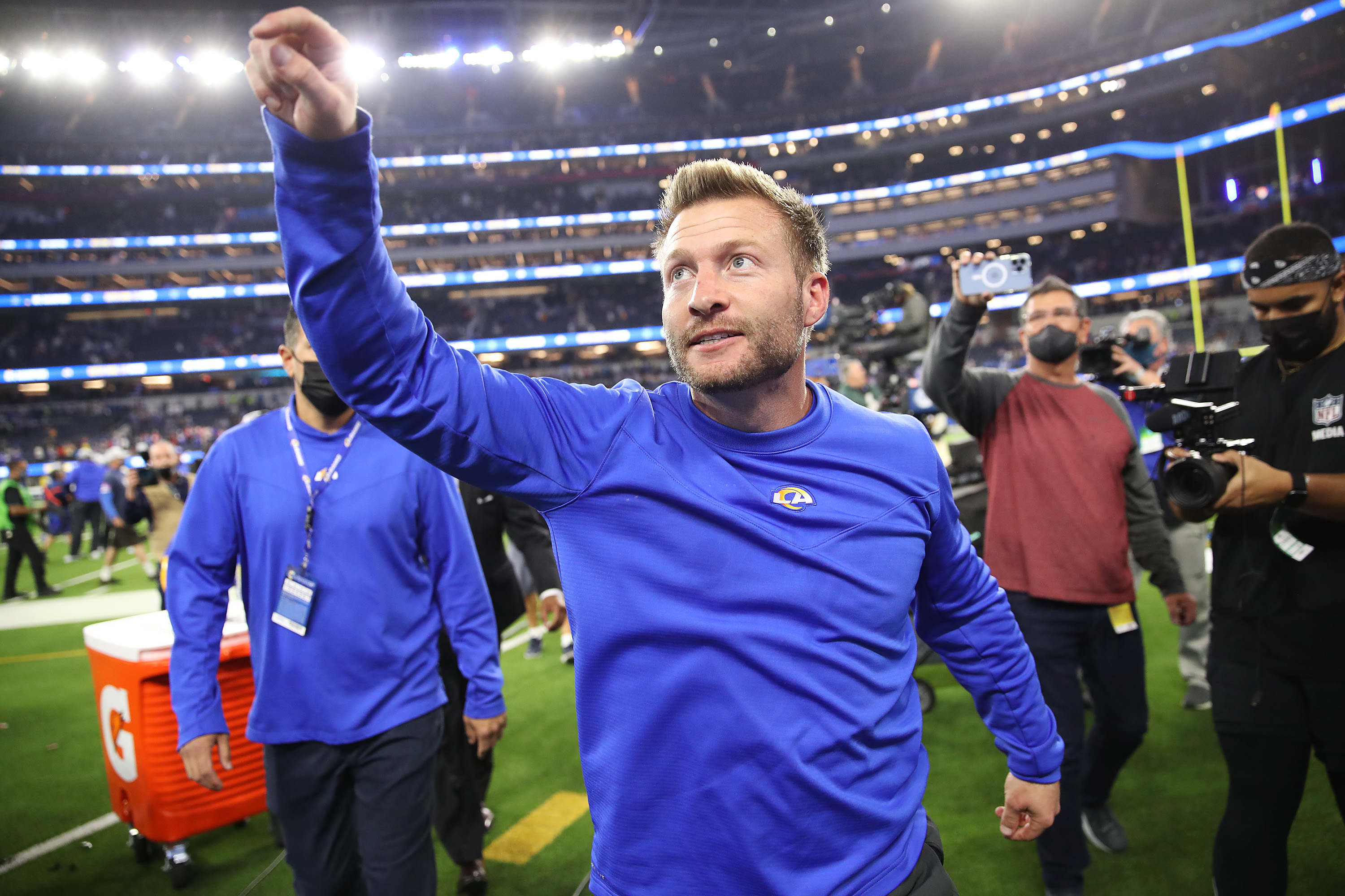 Rams coach McVay won a Super Bowl. Next: Winning more L.A. fans - Los  Angeles Times