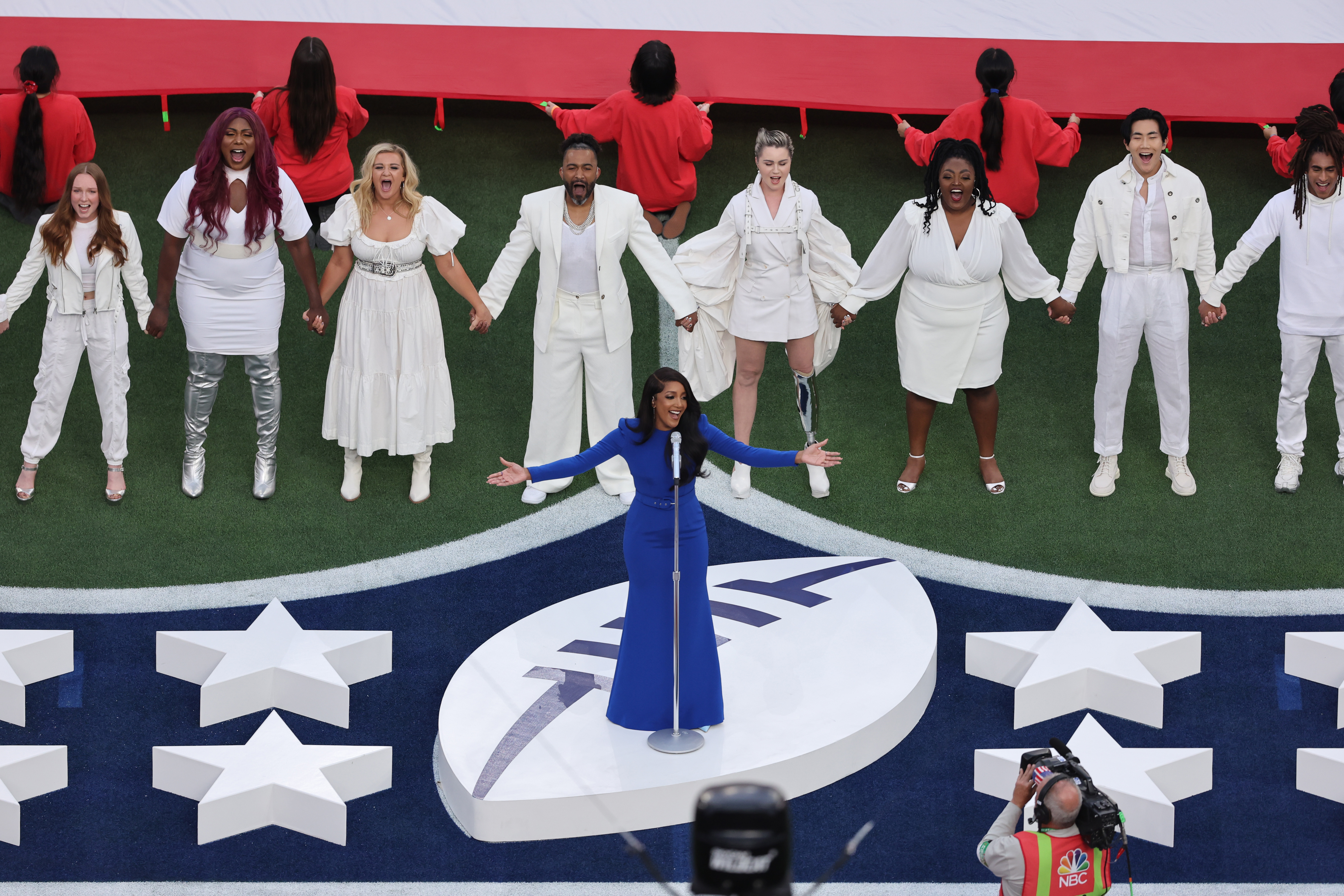 Super Bowl national anthem prop bets 2022: Mickey Guyton's over