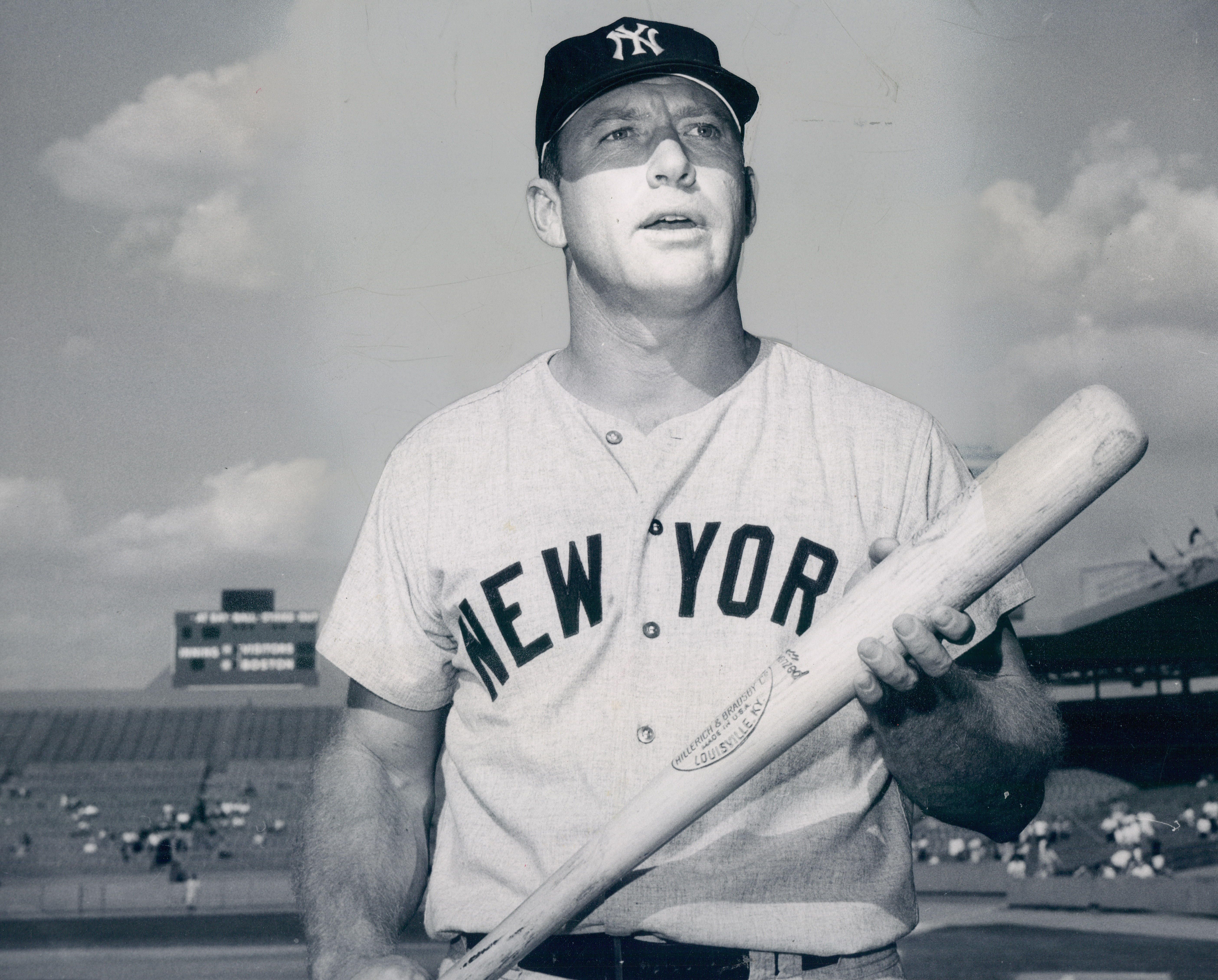 Mickey Mantle's final game-worn New York Yankees jersey 