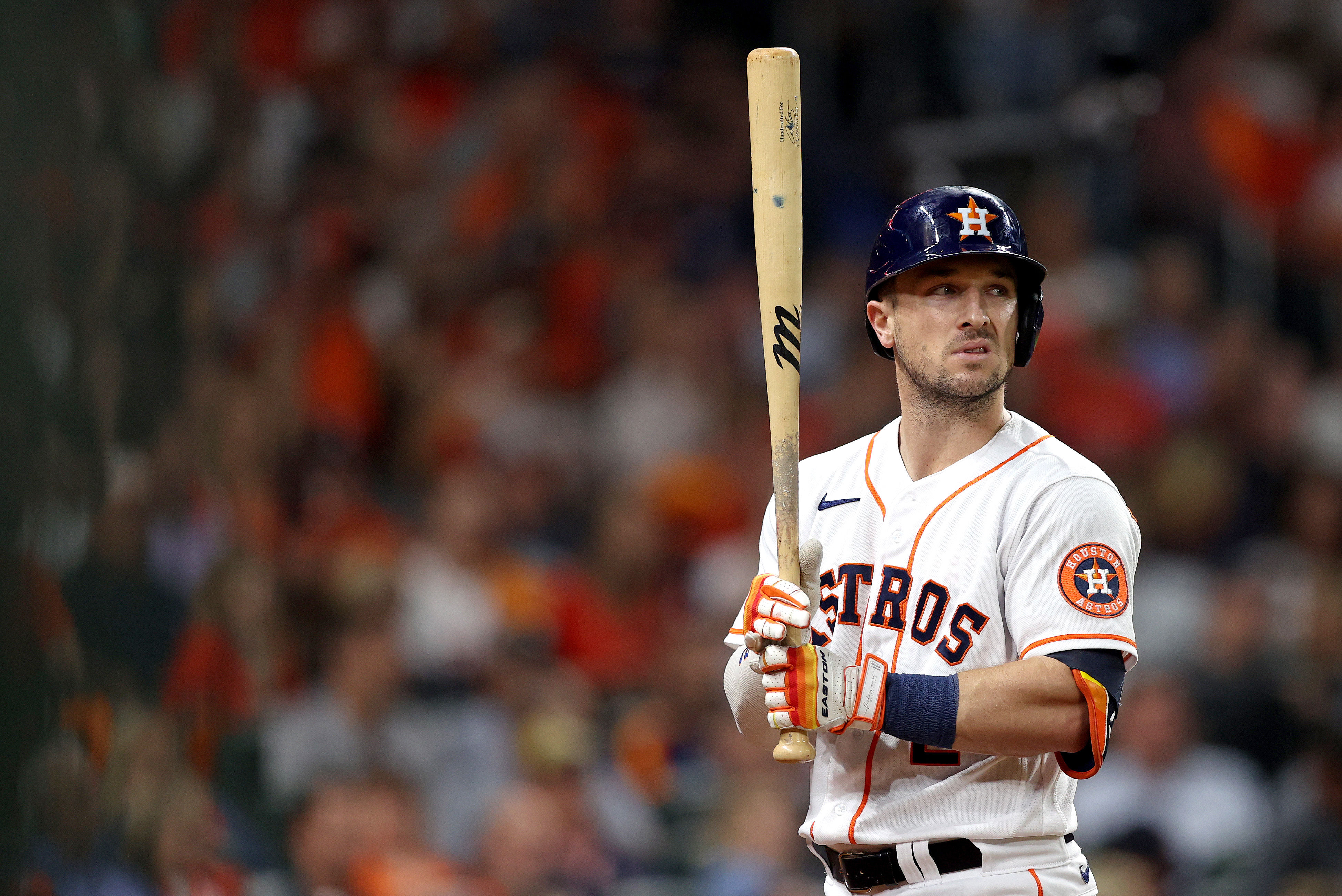 Astros' Alex Bregman stops to help stranded fan who happened to be