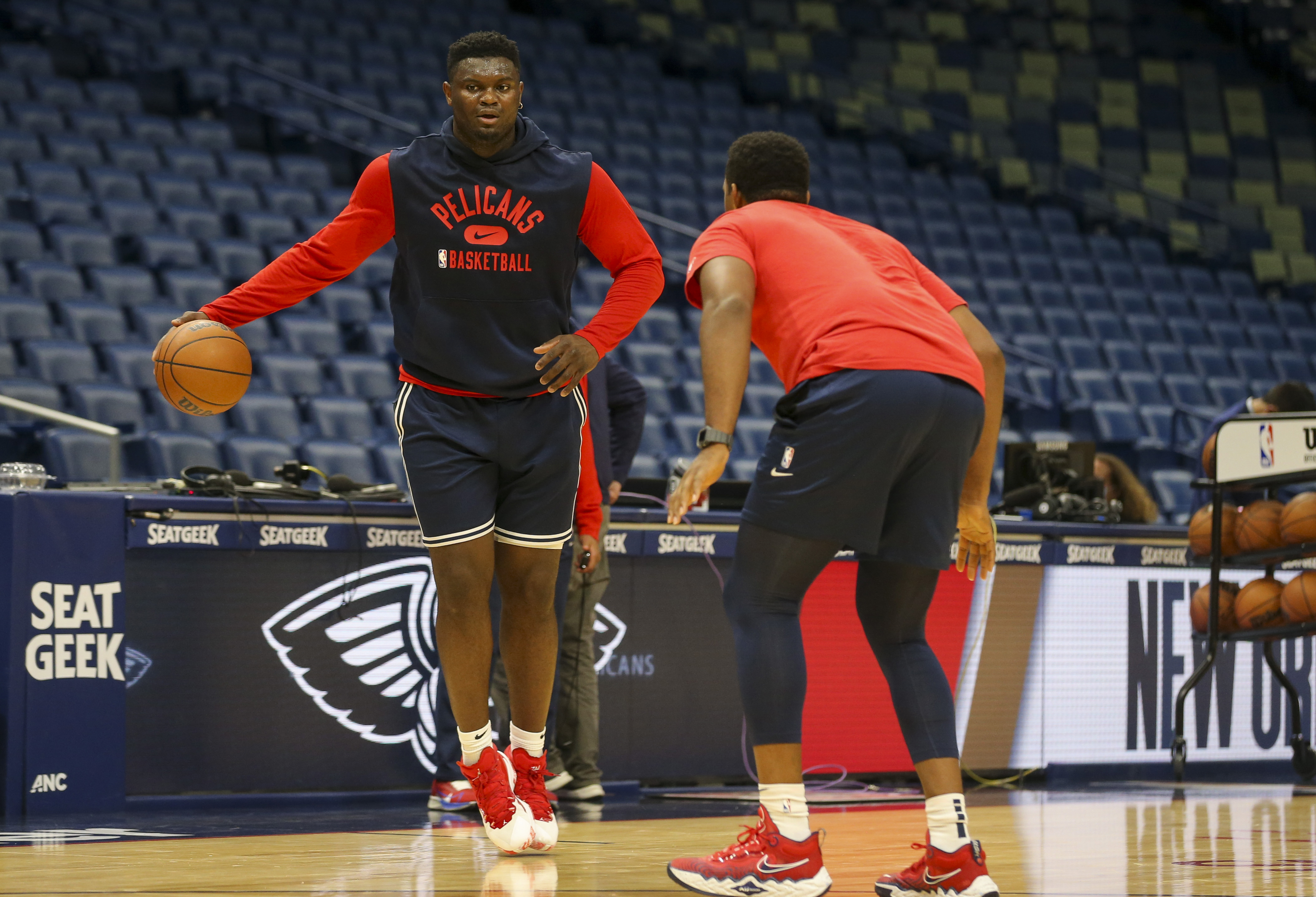 Zion Williamson taking a serious, 'no smiles,' approach as Pelicans camp  ramps up