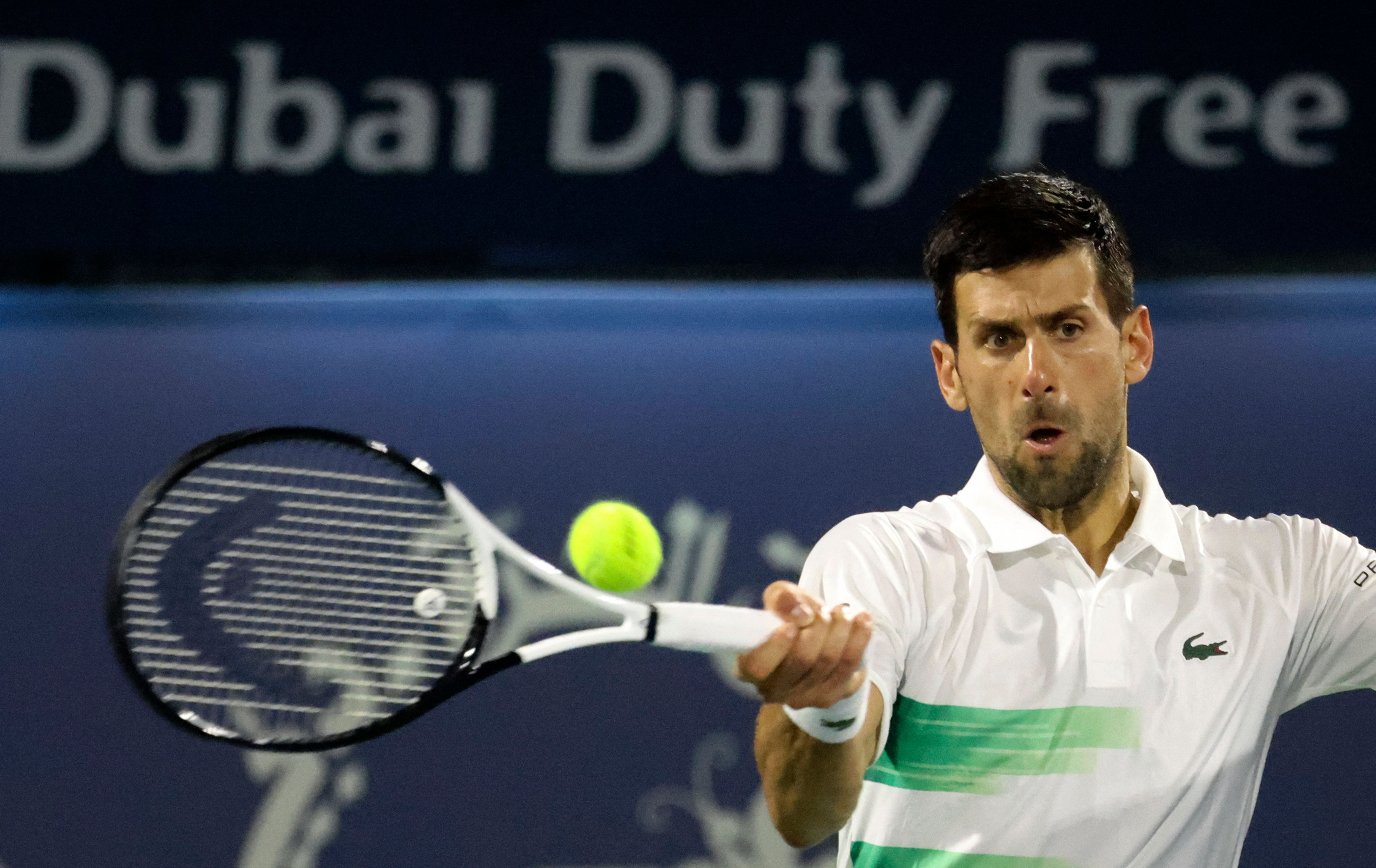 Novak Djokovic - Post Match Interview - R1 - Dubai Duty Free